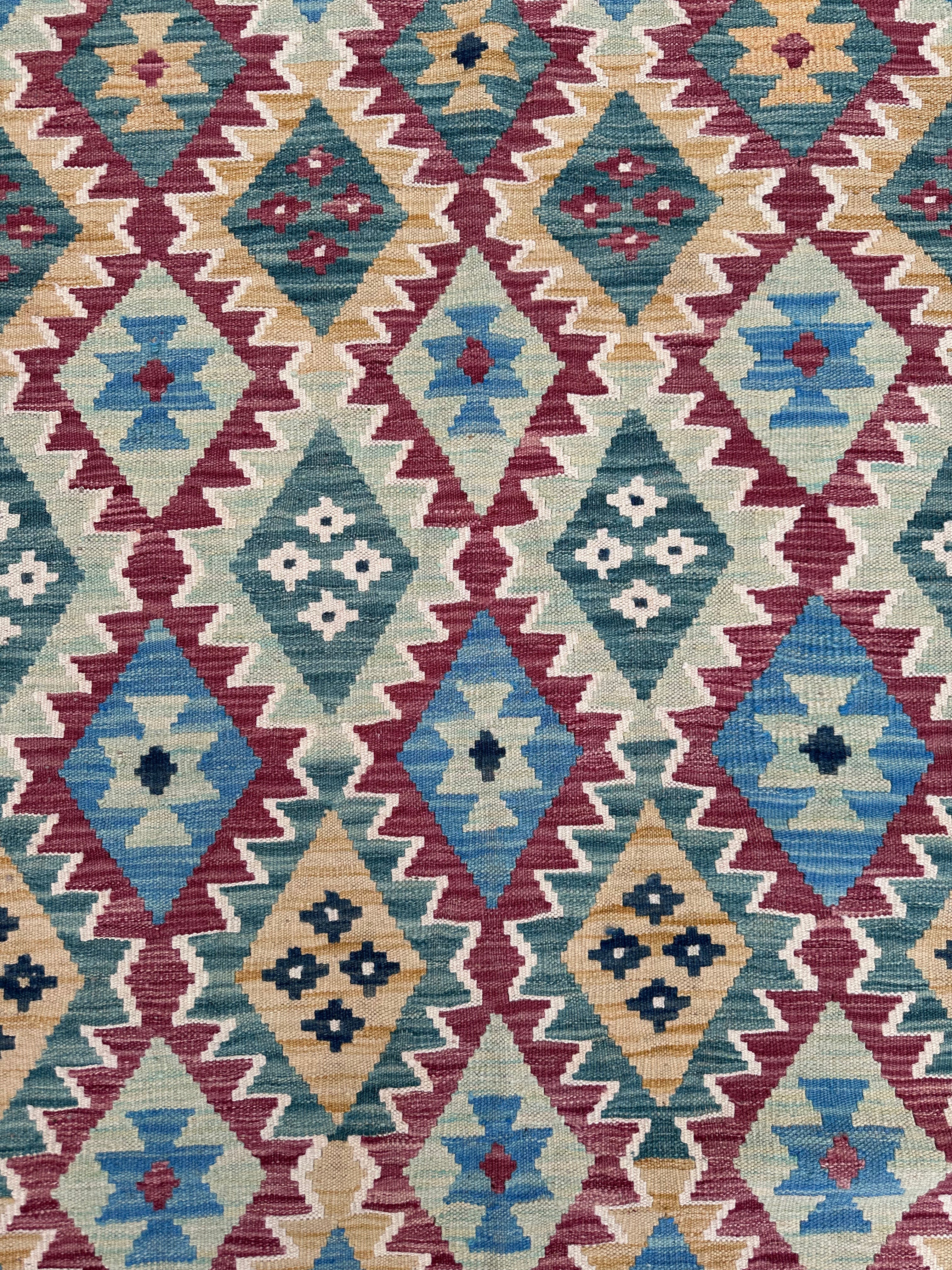 Chobi Afghan Handmade — 2.06 x 1.52