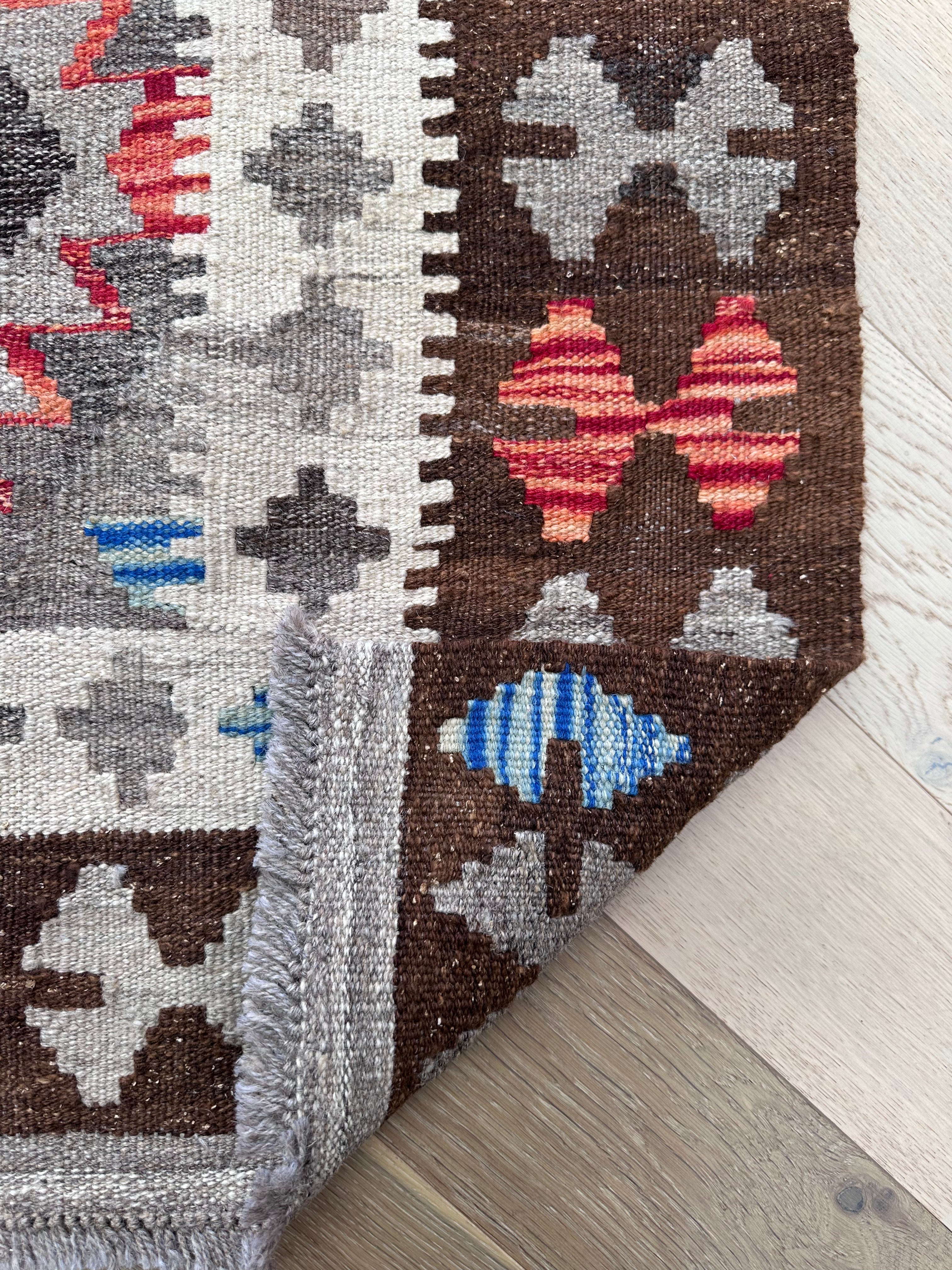 Chobi Afghan Handmade — 1.46 x 1.03