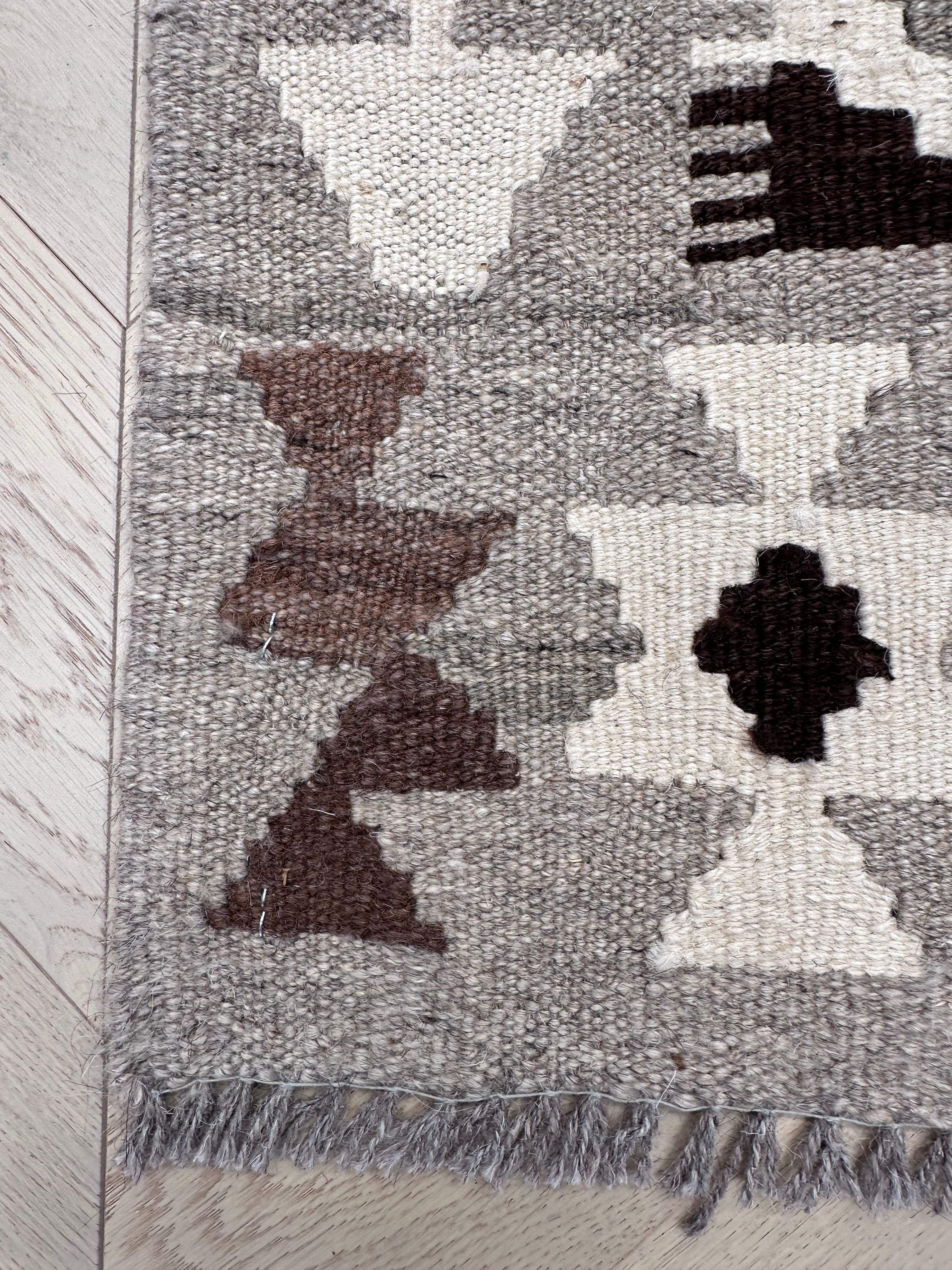 Chobi Afghan Handmade — 1.21 x 0.87
