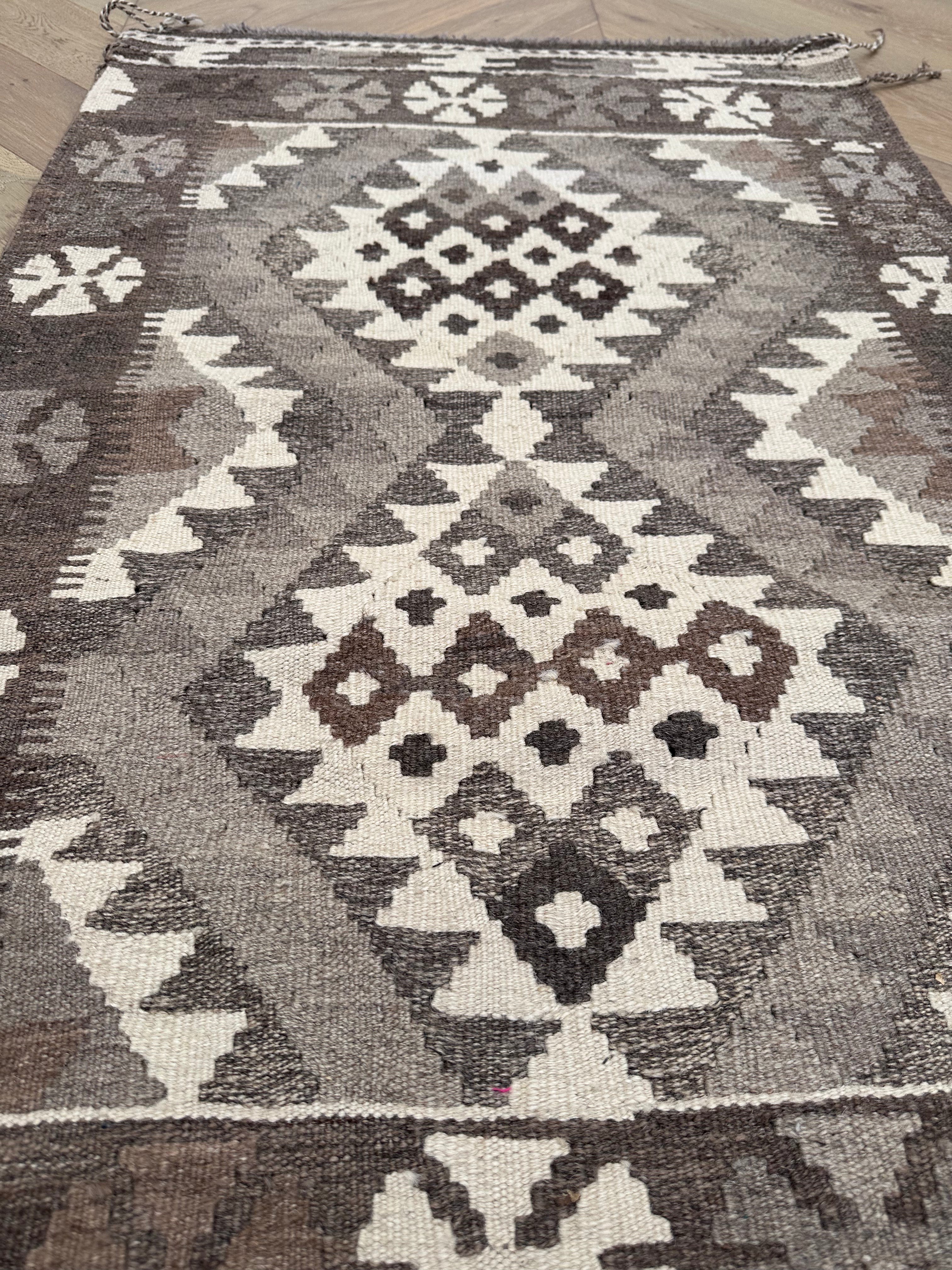 Chobi Afghan Handmade — 1.26 x 0.82