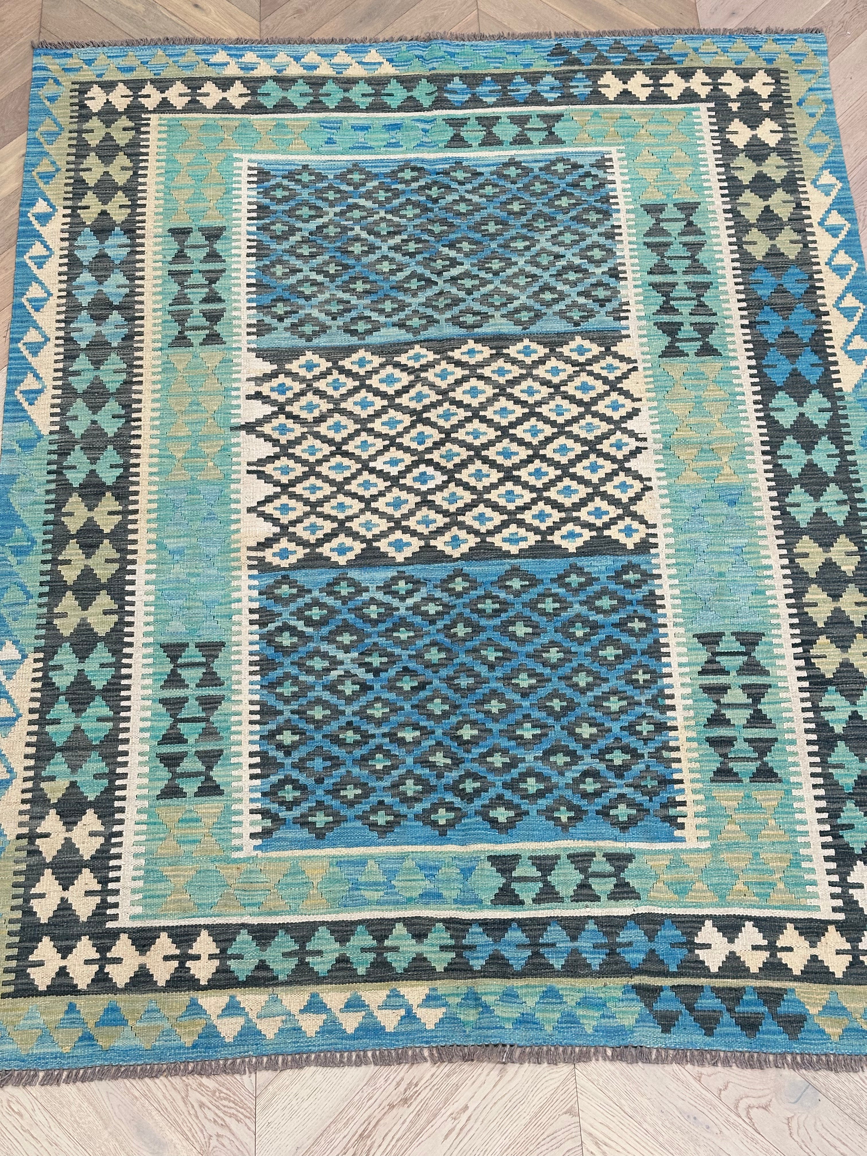 Chobi Afghan Handmade — 2.51 x 1.91