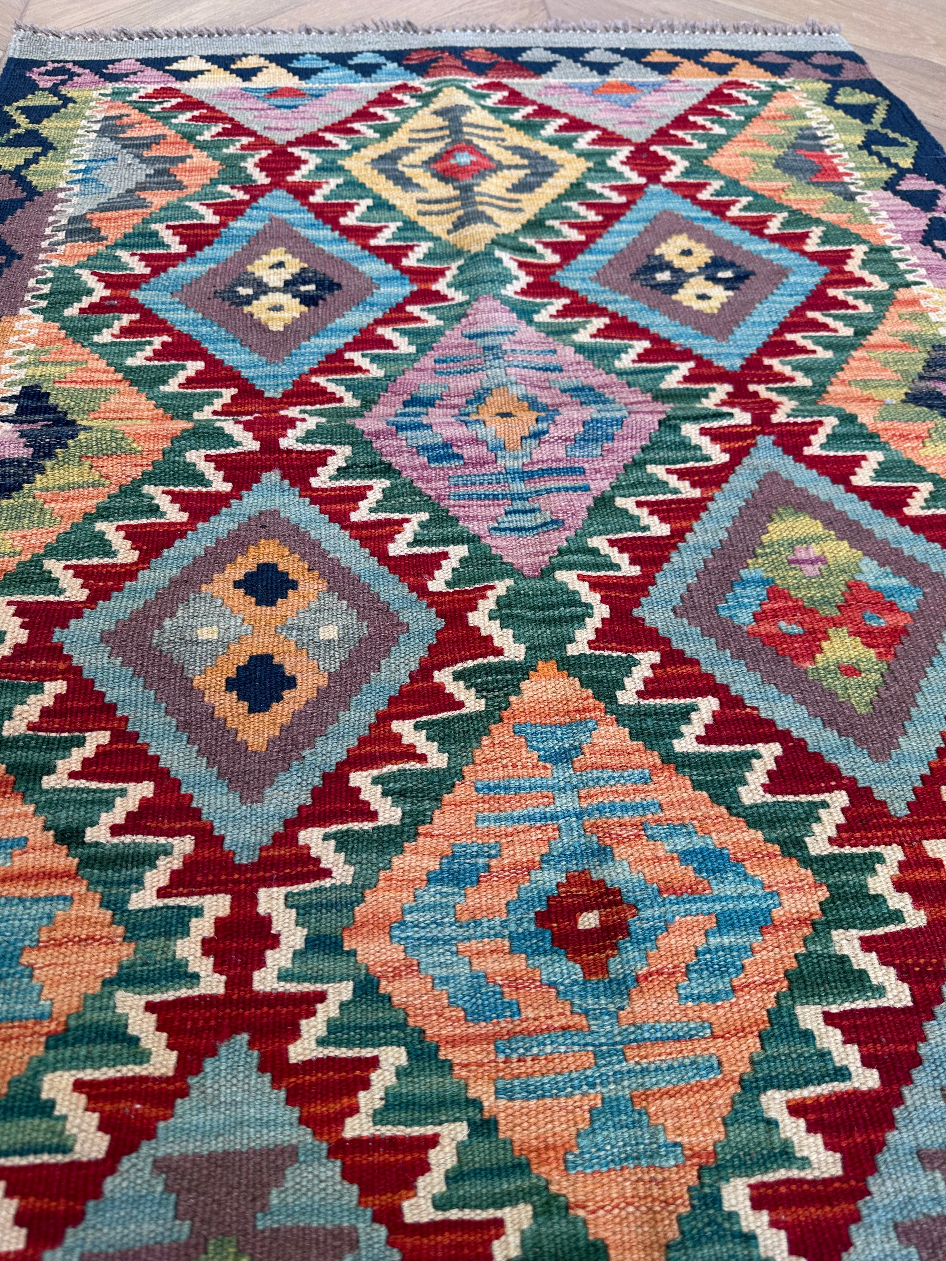 Chobi Afghan Handmade — 1.20 x 0.85