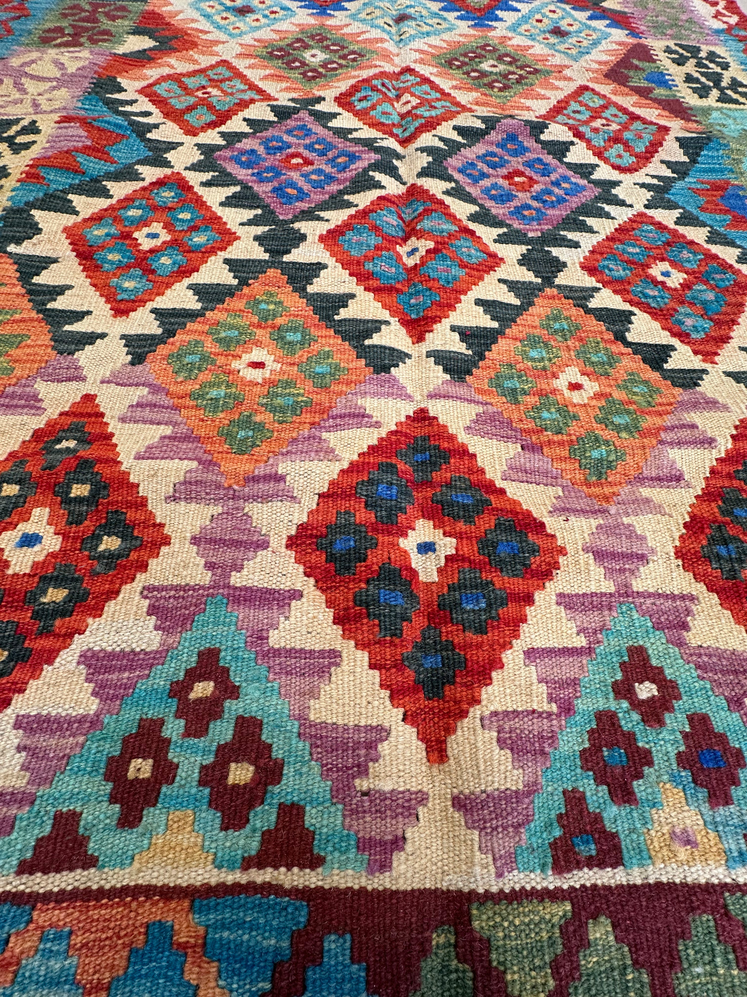 Chobi Afghan Handmade — 1.83 x 1.22