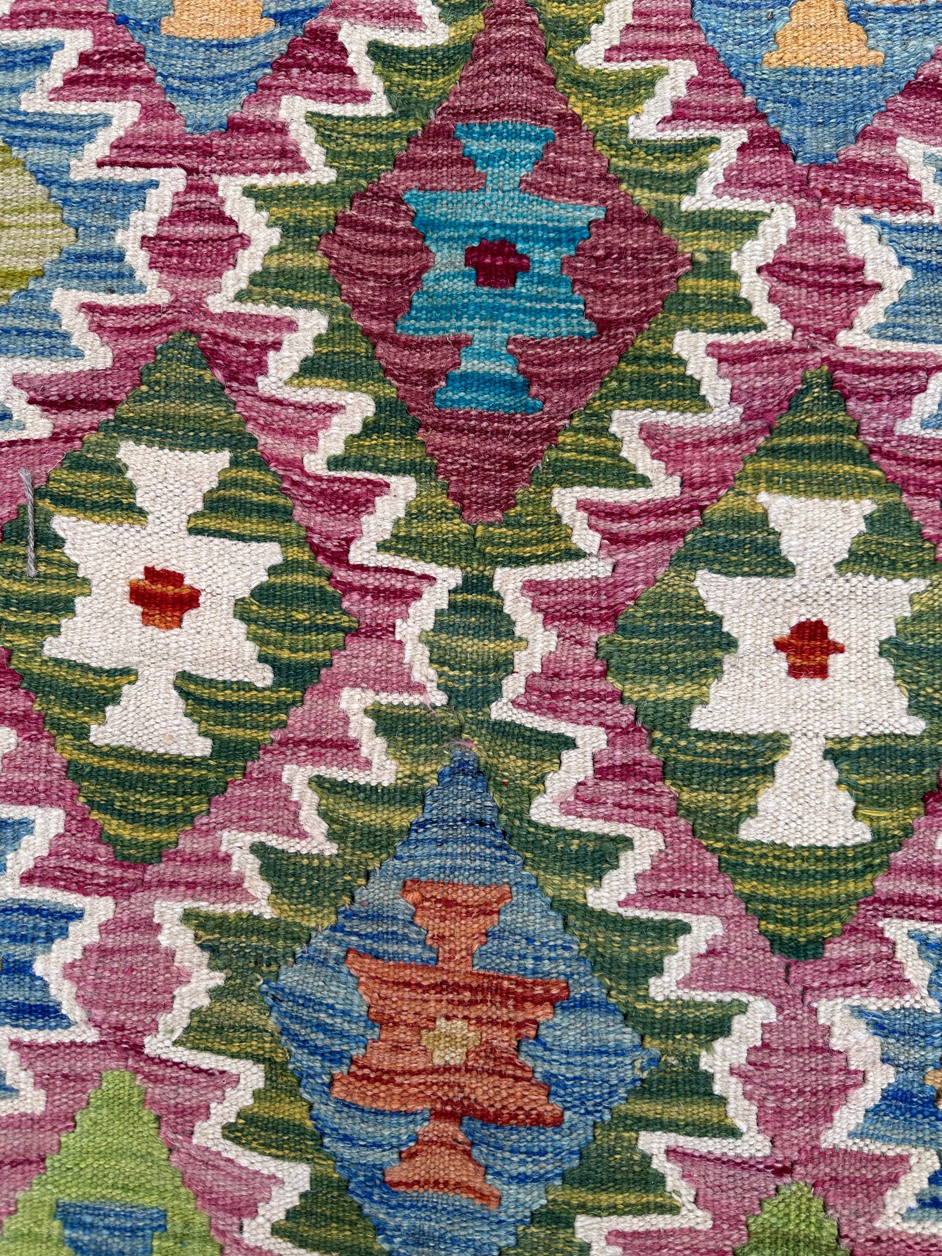 Chobi Afghan Handmade — 2.90 x 2.04