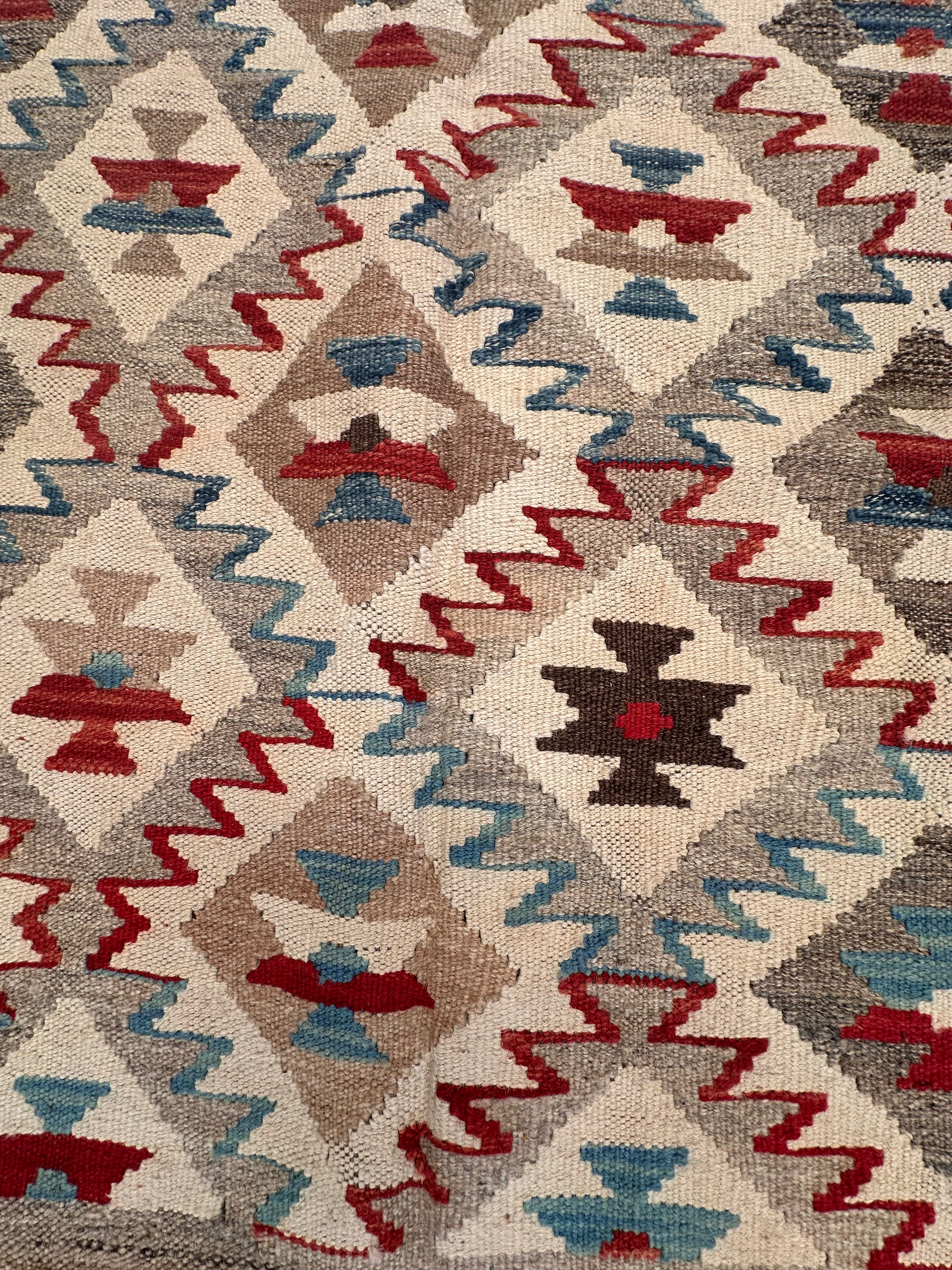 Chobi Afghan Handmade — 2.94 x 1.96
