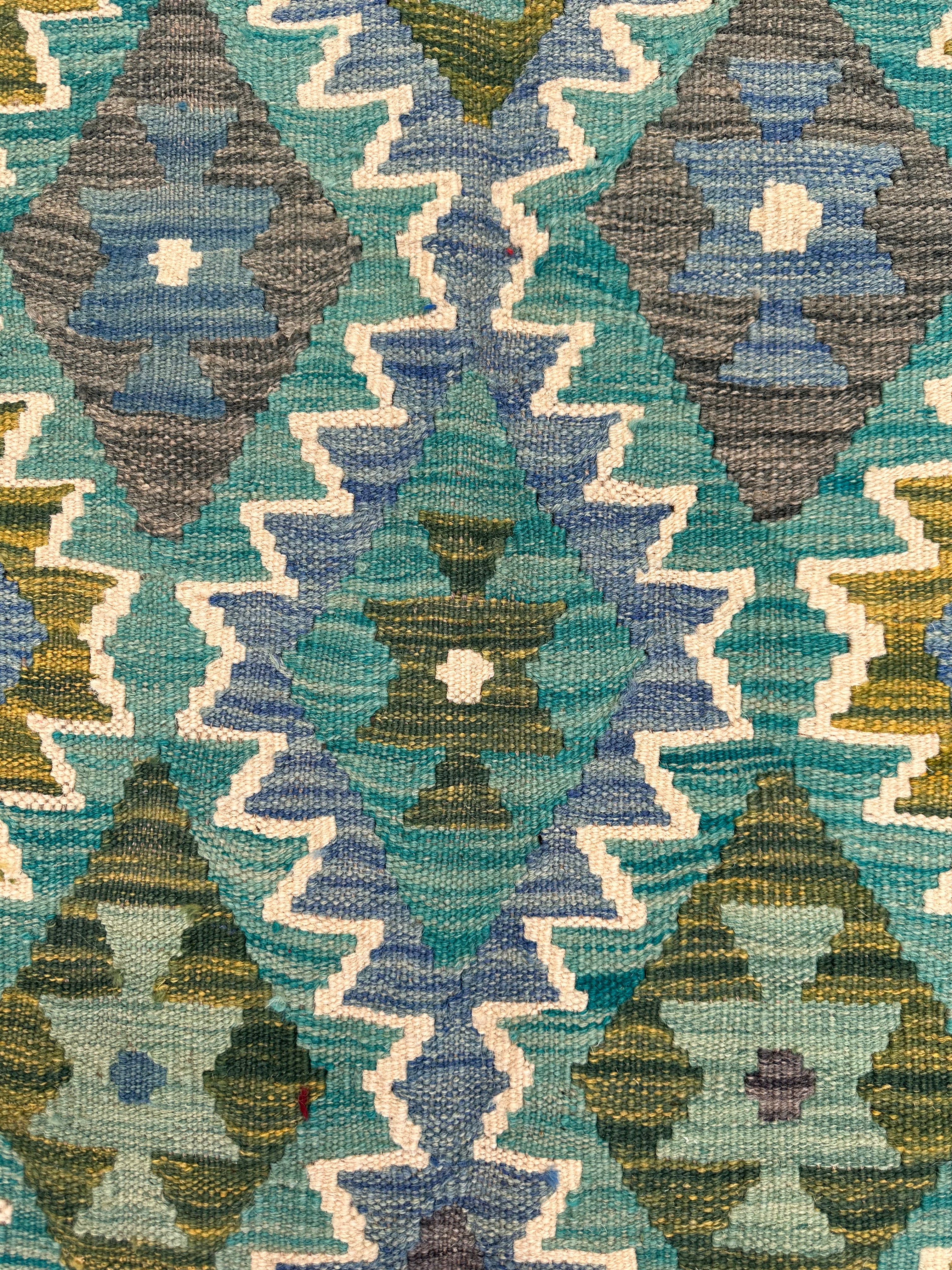 Chobi Afghan Handmade — 2.98 x 2.02