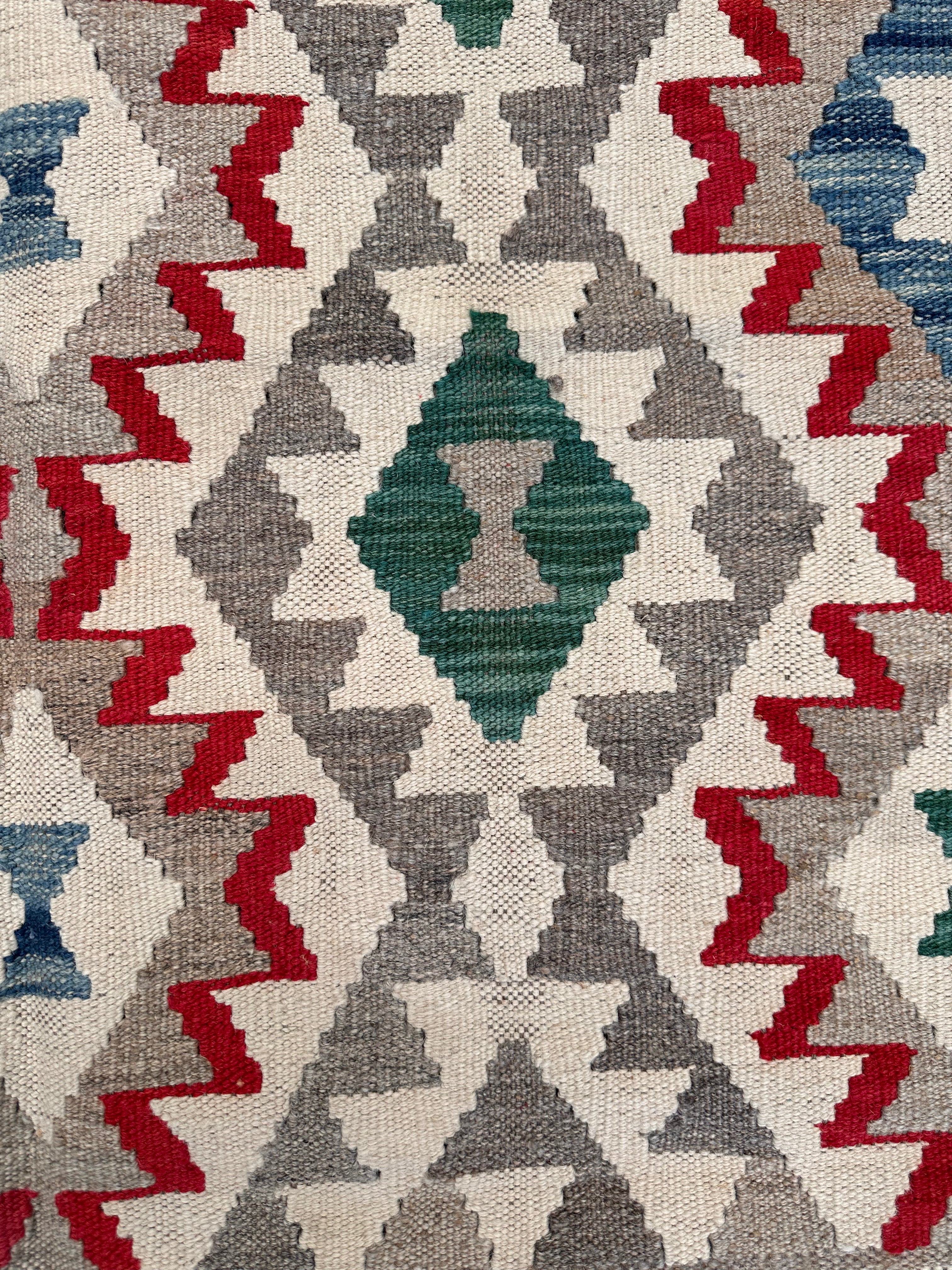 Chobi Afghan Handmade — 2.86 x 2.02