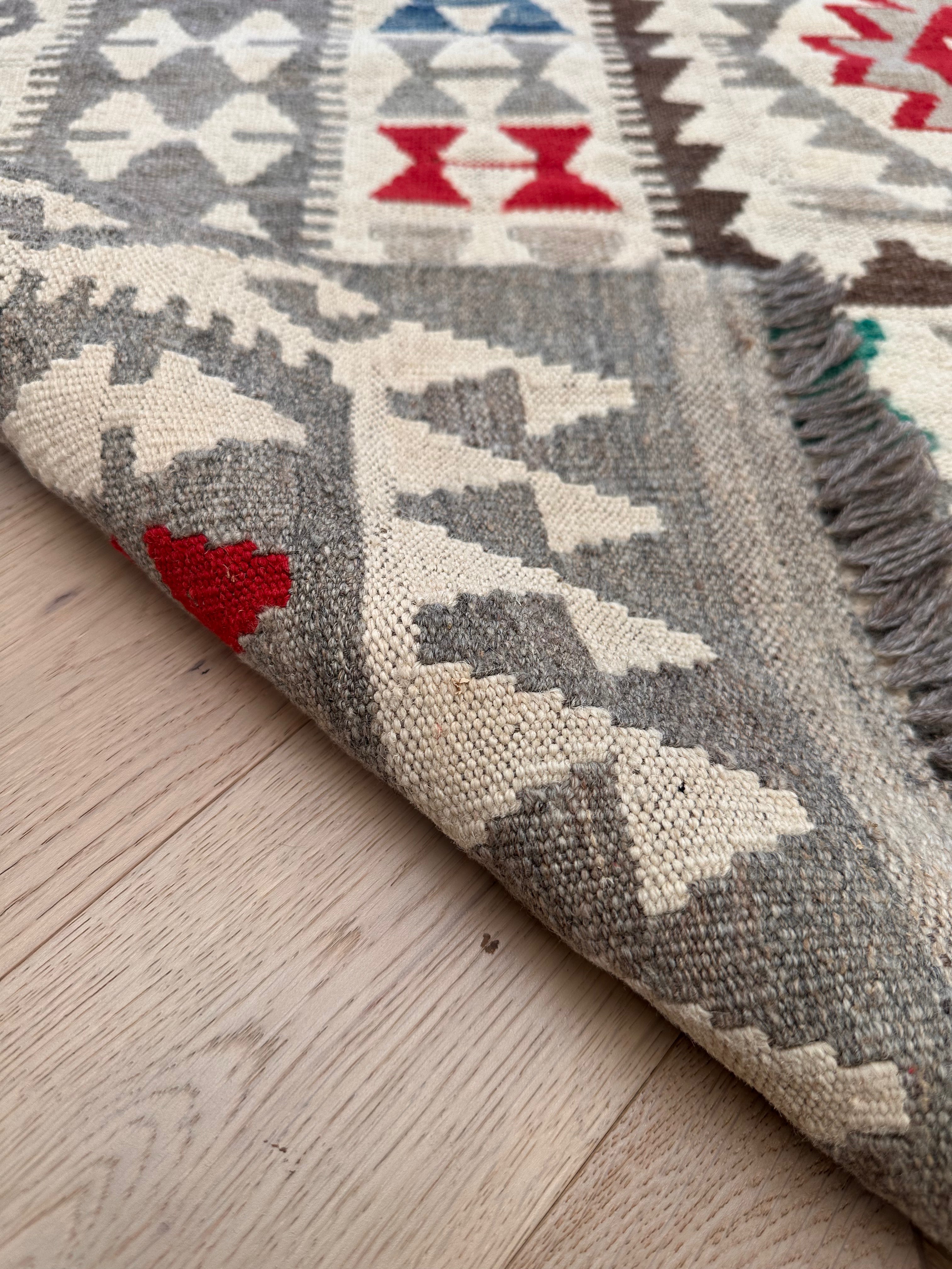 Chobi Afghan Handmade — 2.86 x 2.02