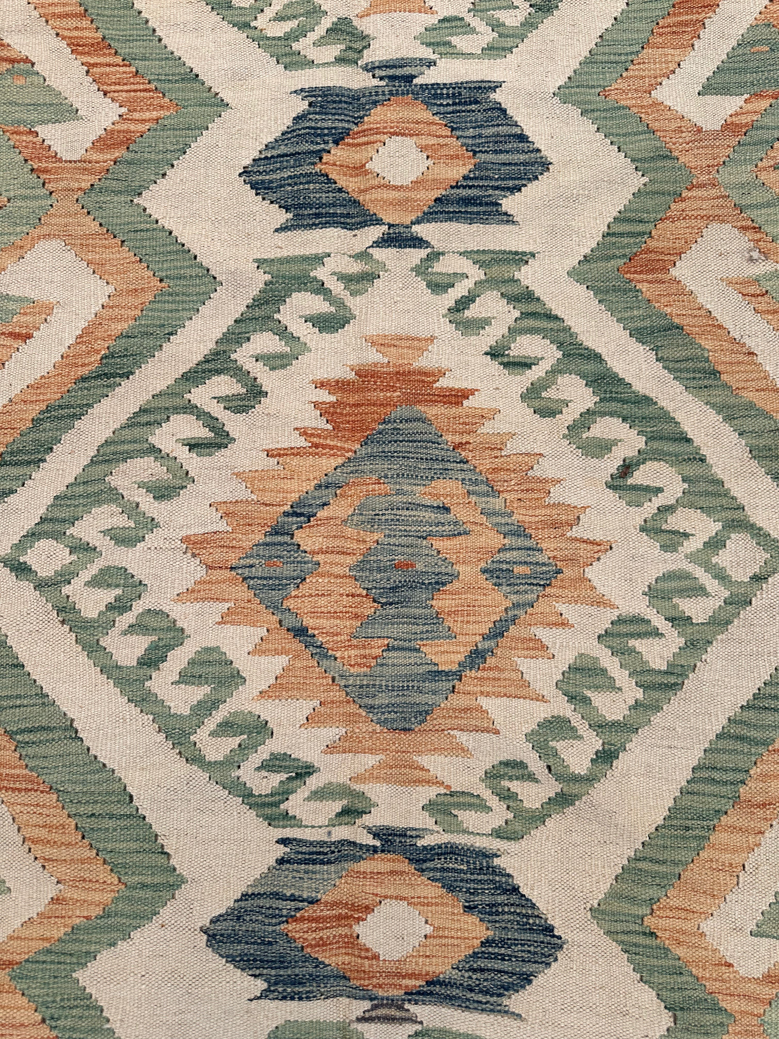 Chobi Afghan Handmade — 2.89 x 2.03