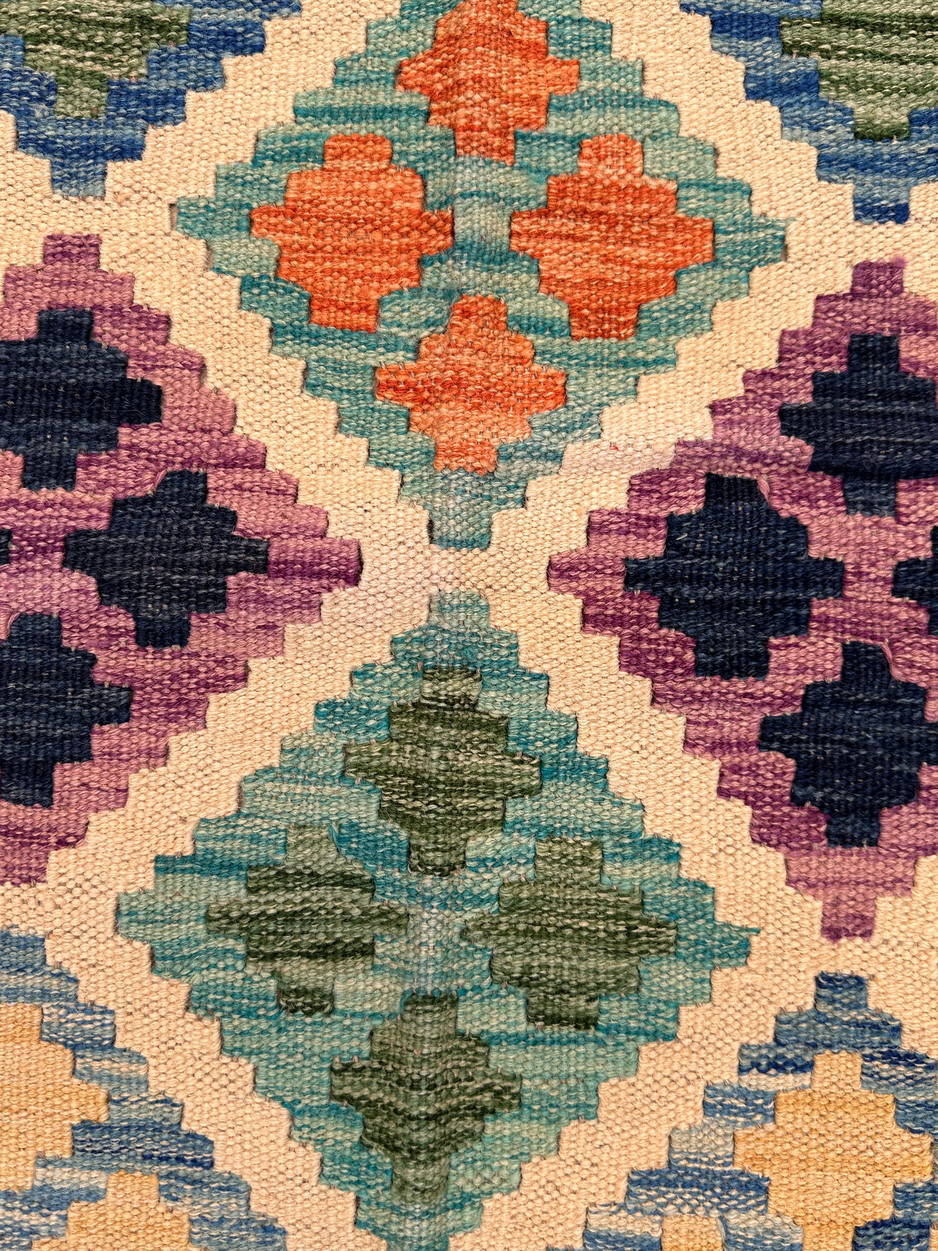 Chobi Afghan Handmade — 2.88 x 2.06