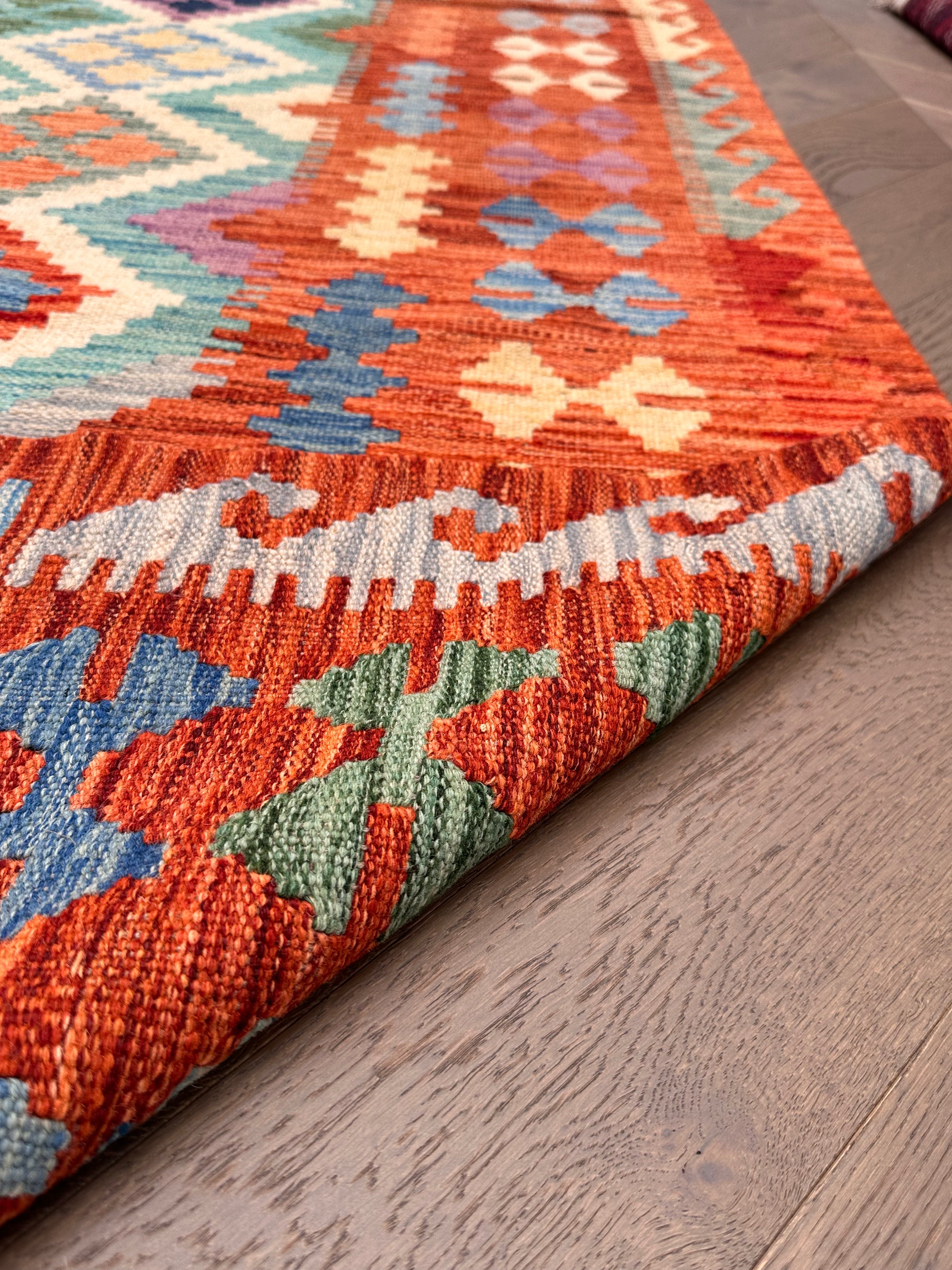 Chobi Afghan Handmade — 2.88 x 2.06