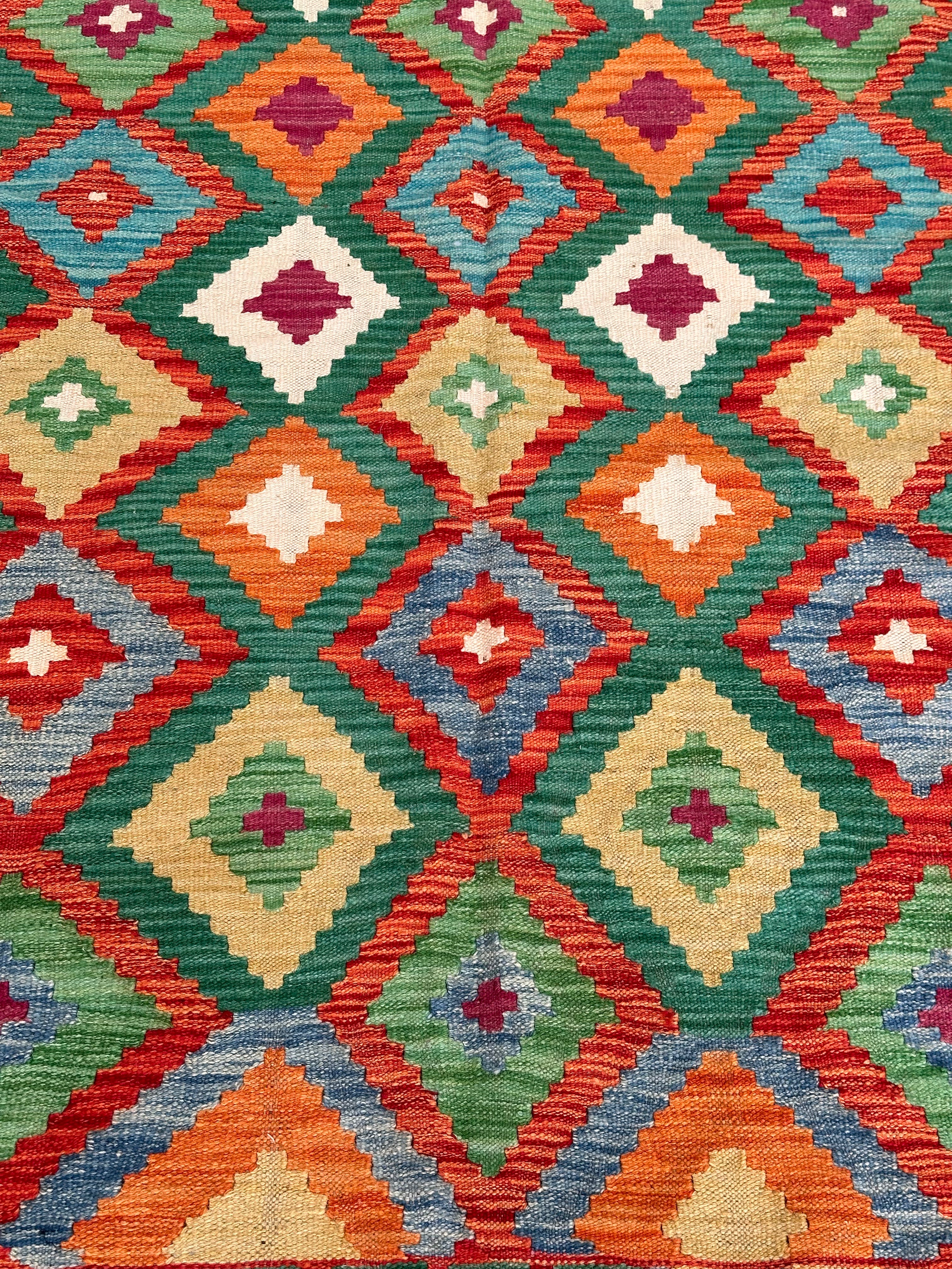 Chobi Afghan Handmade — 2.38 x 1.86