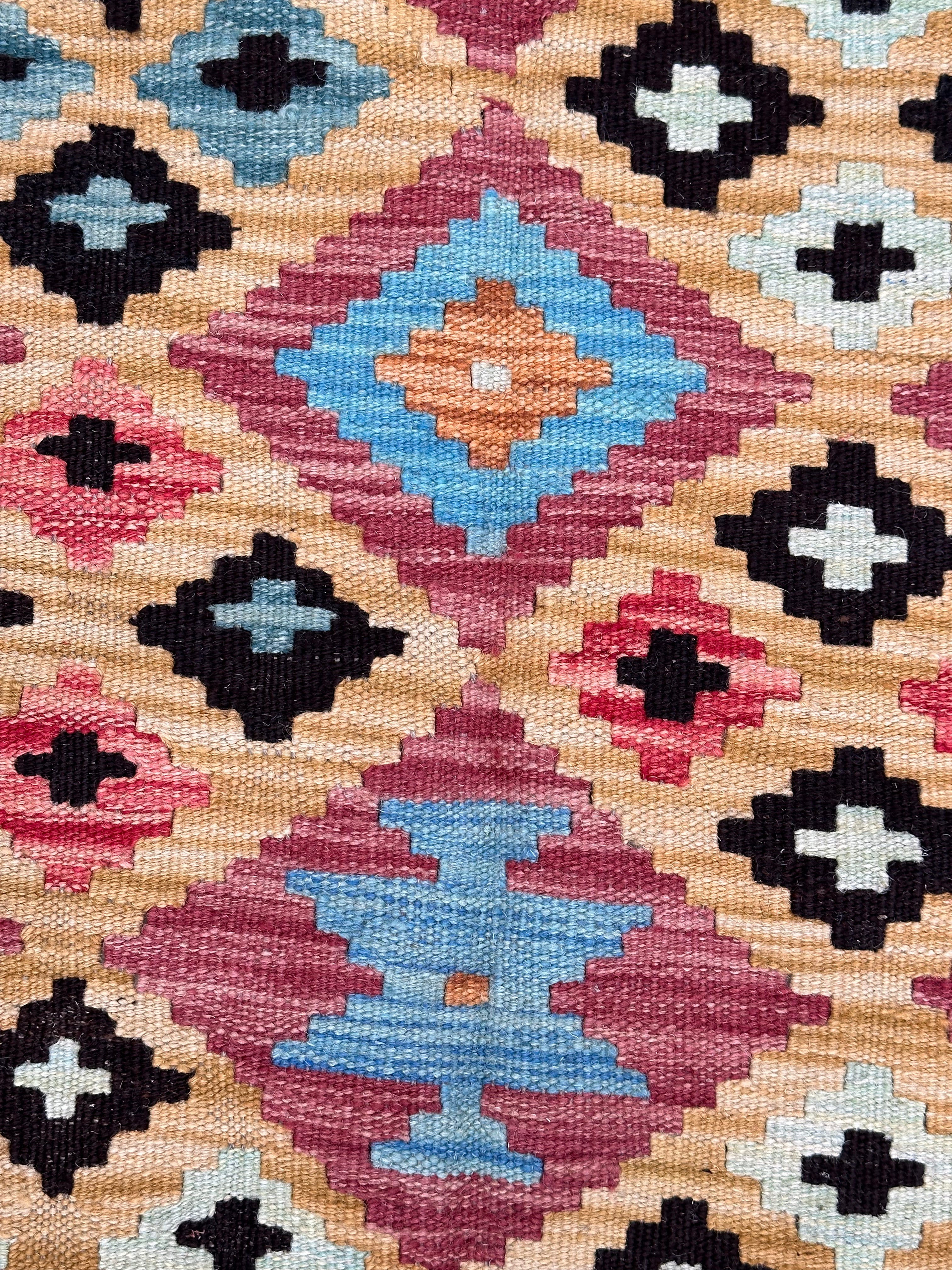 Chobi Afghan Handmade — 1.85 x 1.18
