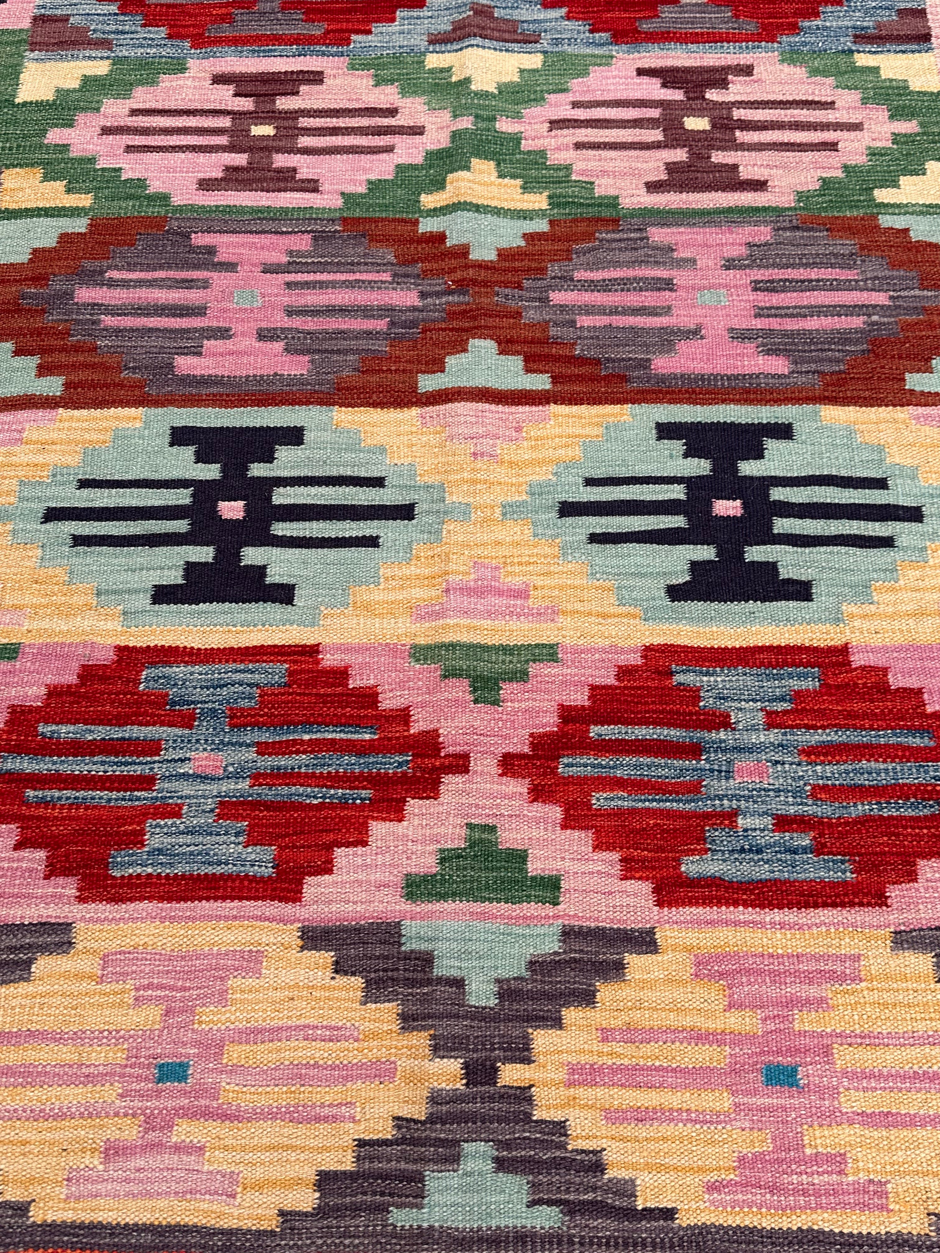 Chobi Afghan Handmade — 2.03 x 1.47