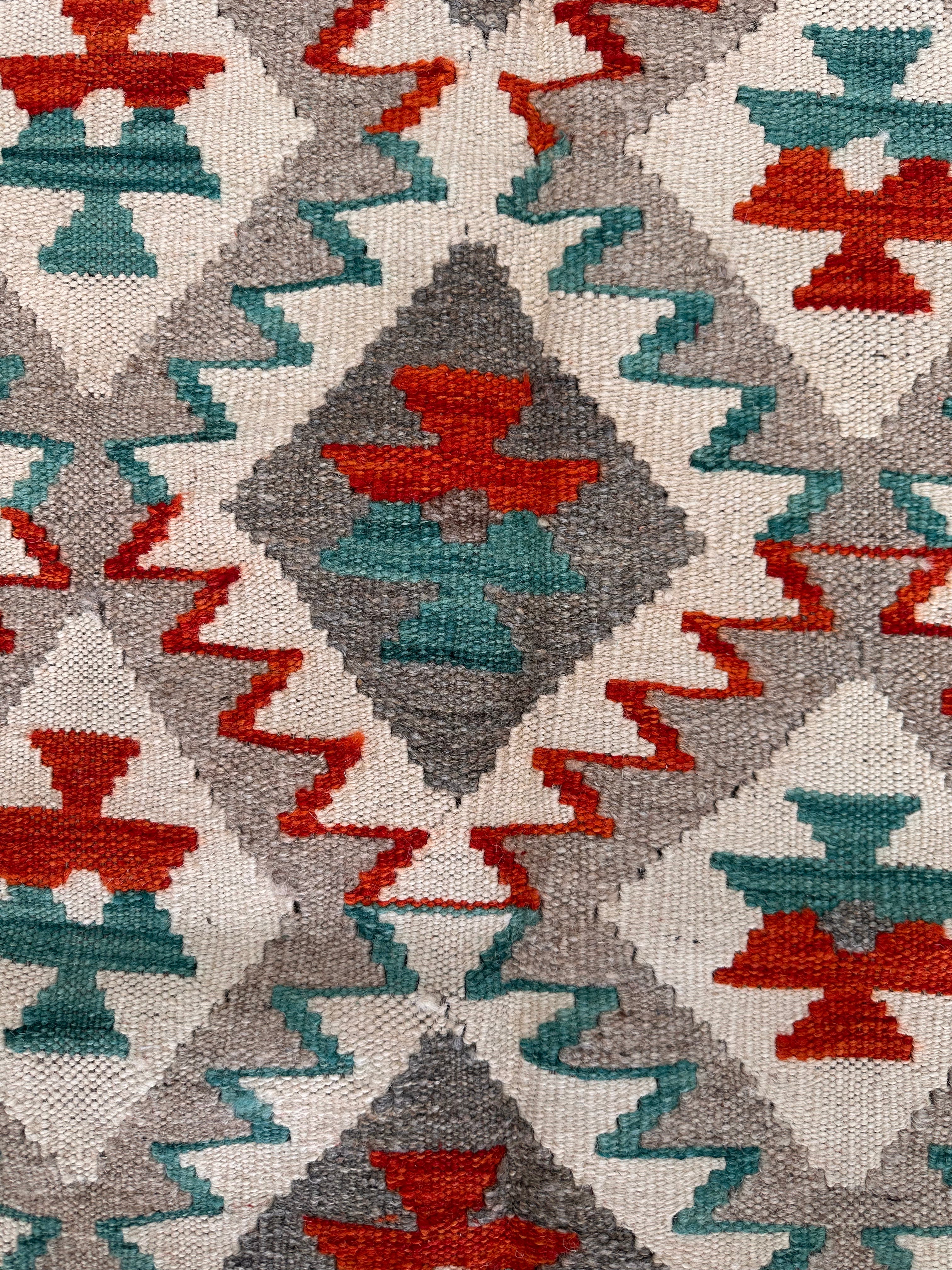 Chobi Afghan Handmade — 3.00 x 2.01