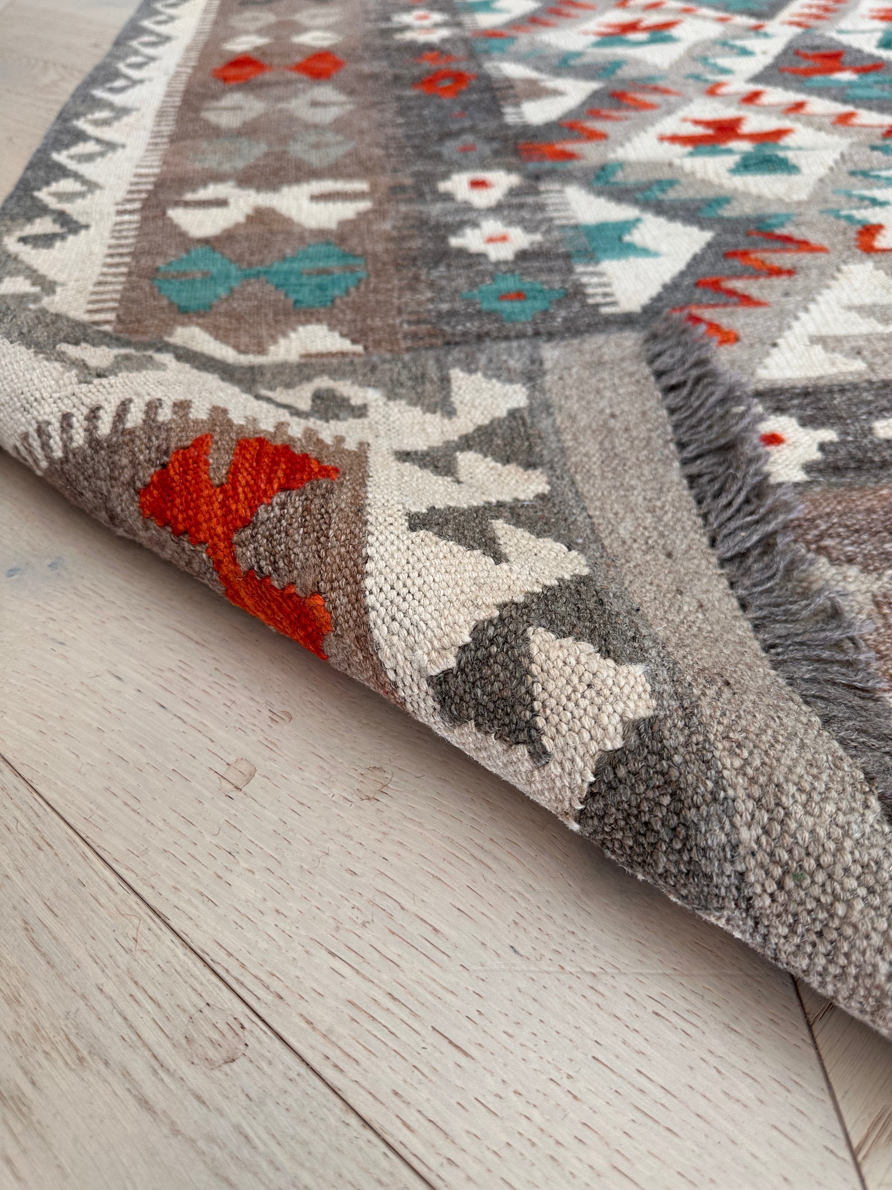 Chobi Afghan Handmade — 3.00 x 2.01