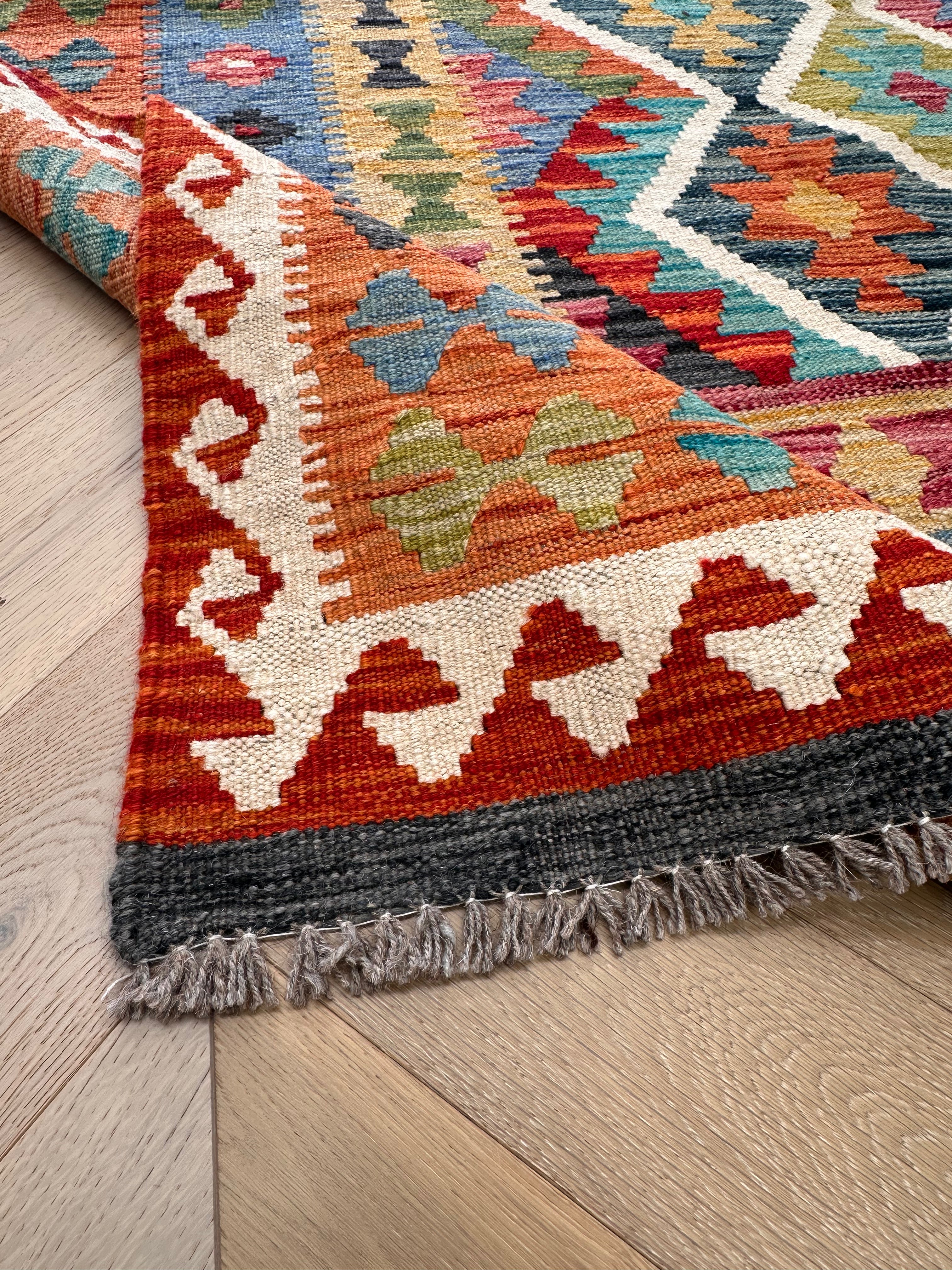 Chobi Afghan Handmade — 3.03 x 1.92