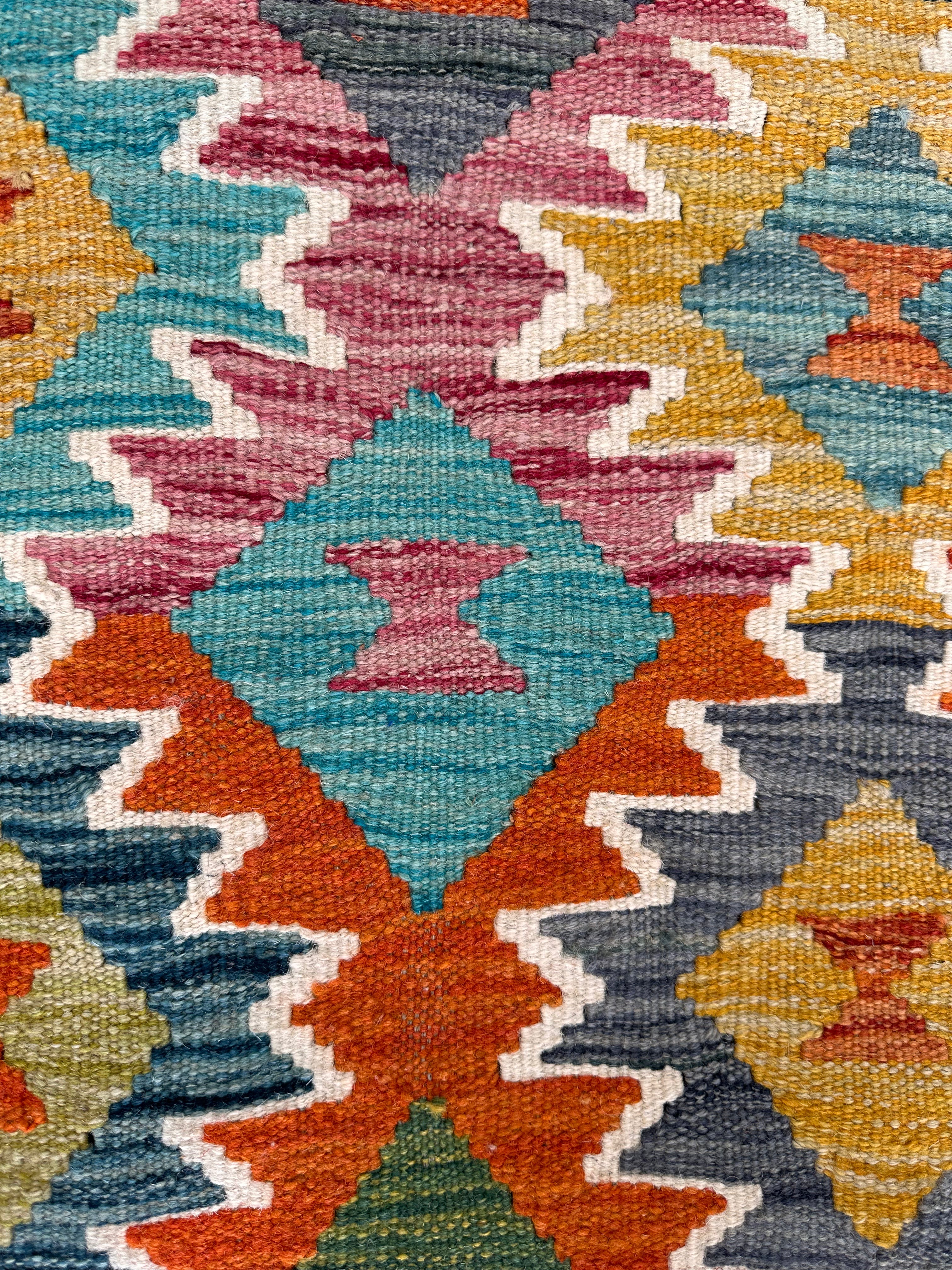 Chobi Afghan Handmade — 2.94 x 1.97