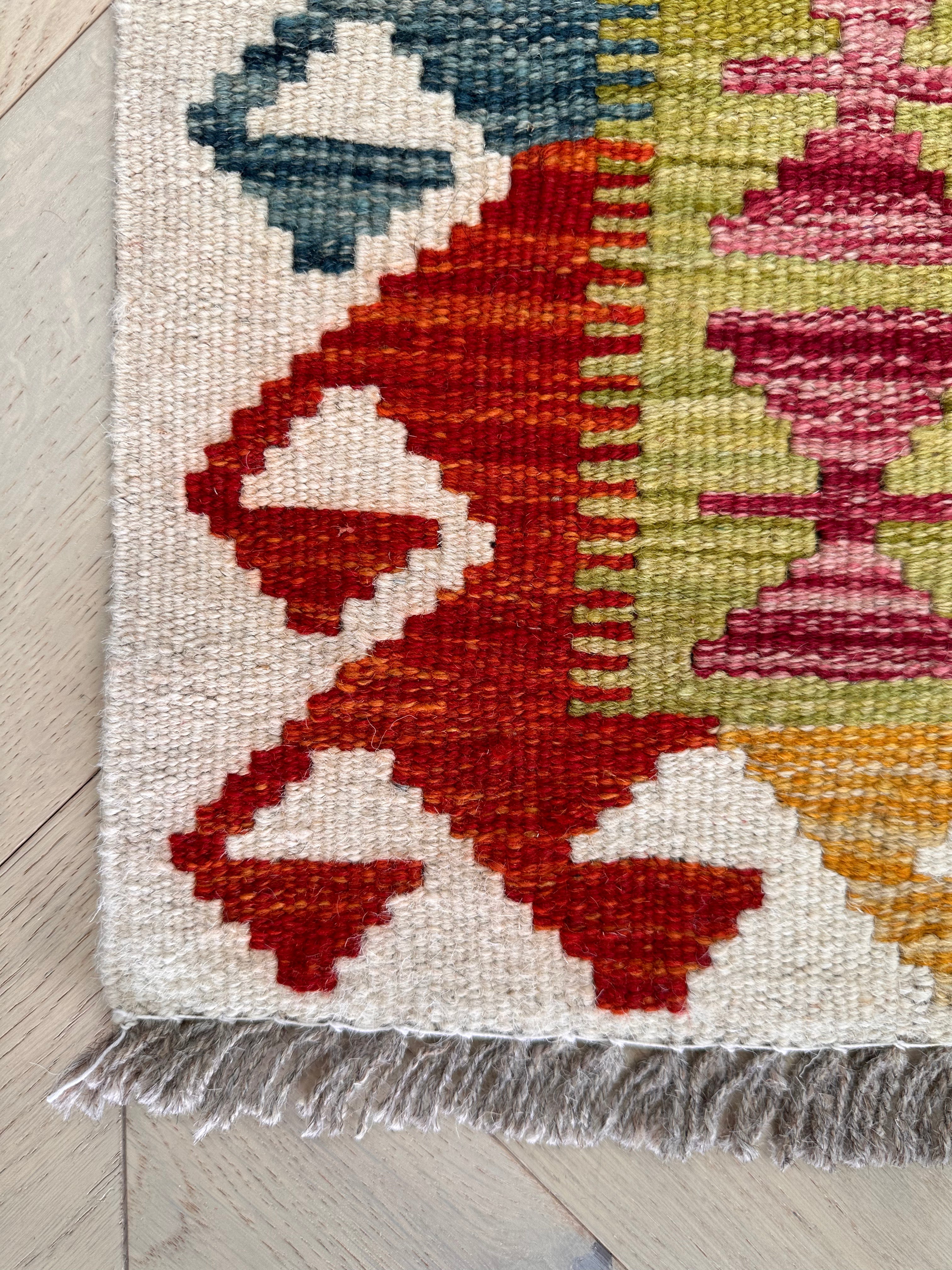 Chobi Afghan Handmade — 2.94 x 1.97