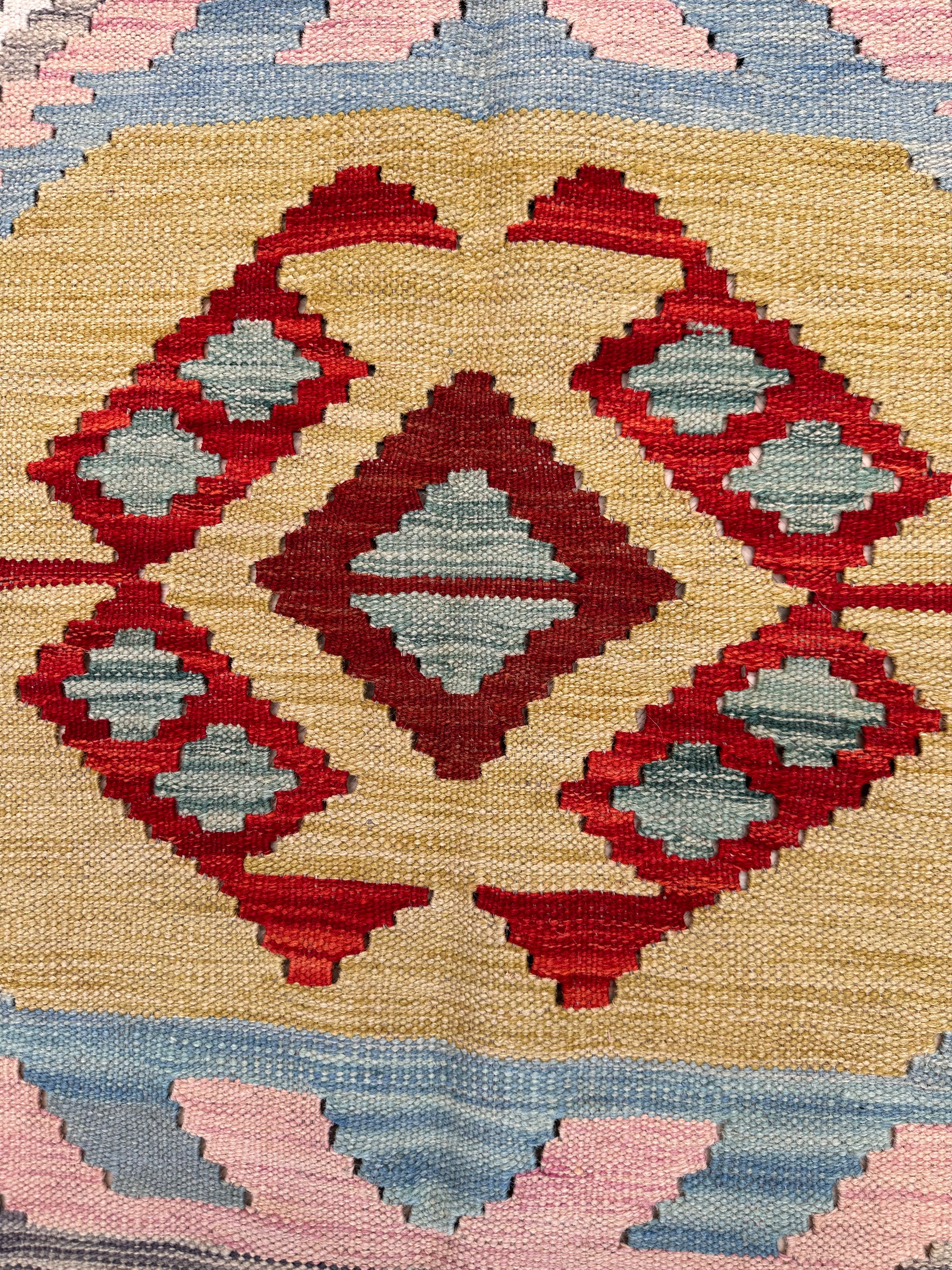 Chobi Afghan Handmade — 2.98 x 2.01