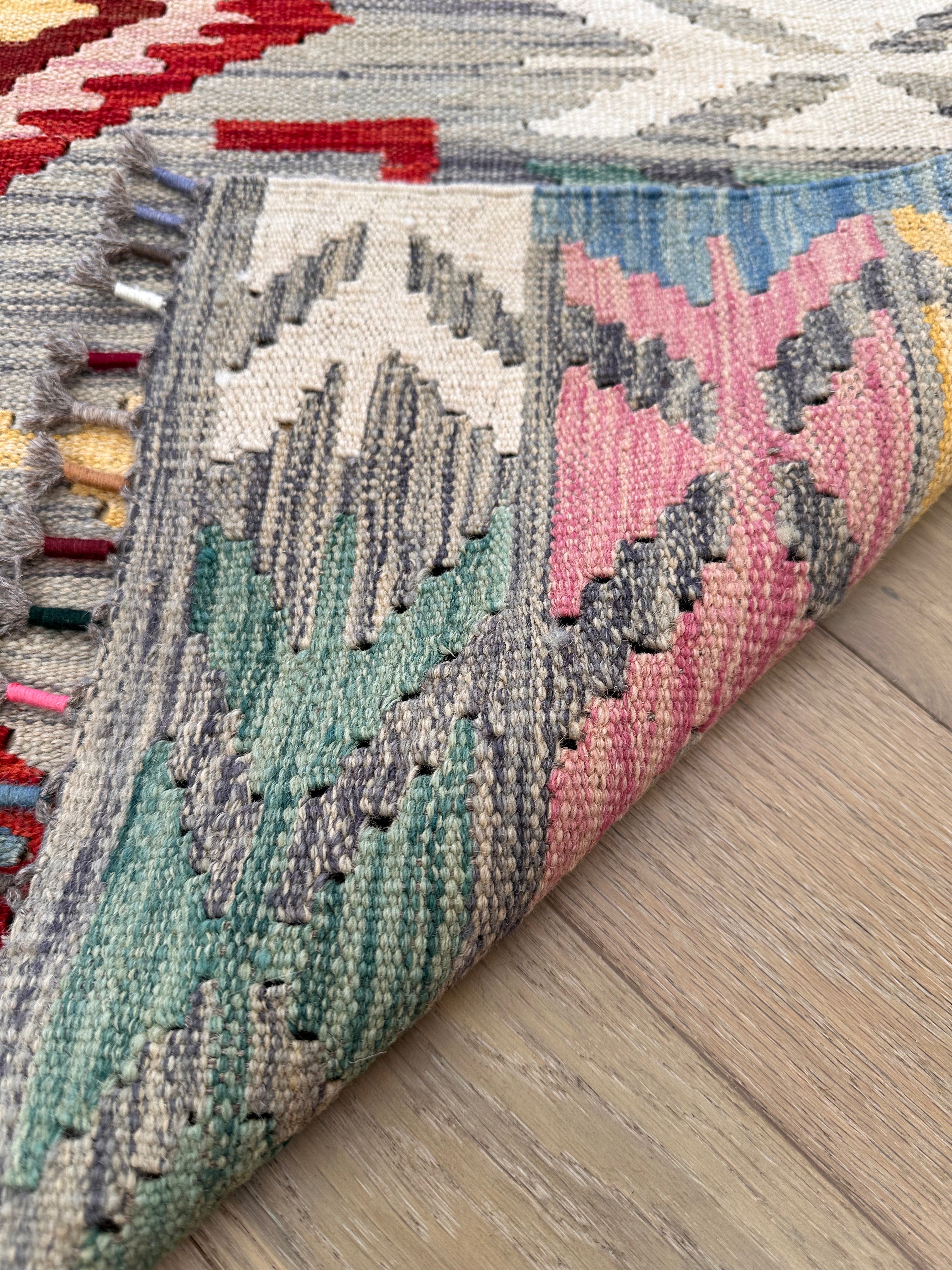 Chobi Afghan Handmade — 2.98 x 2.01