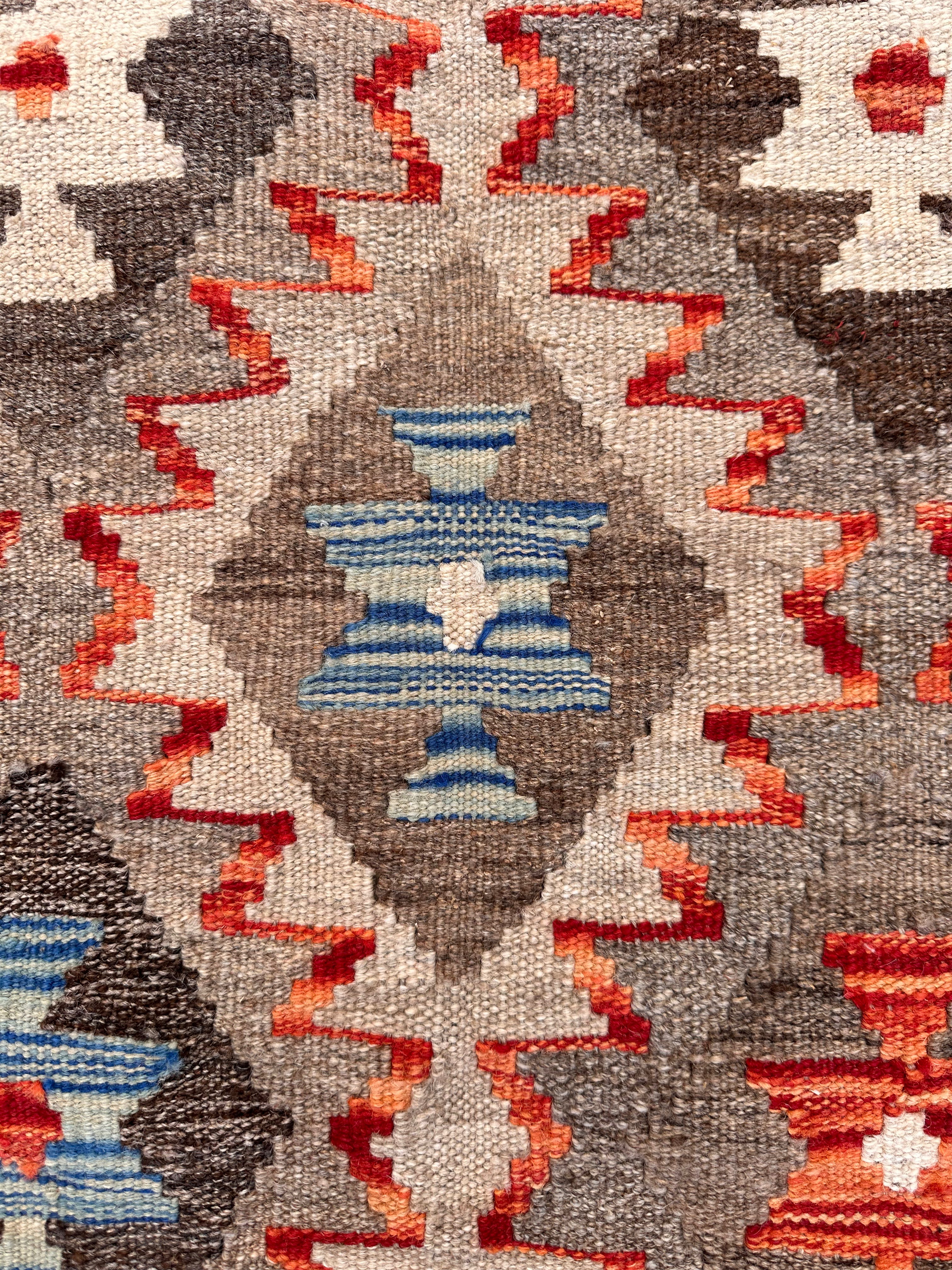 Chobi Afghan Handmade — 1.46 x 0.58
