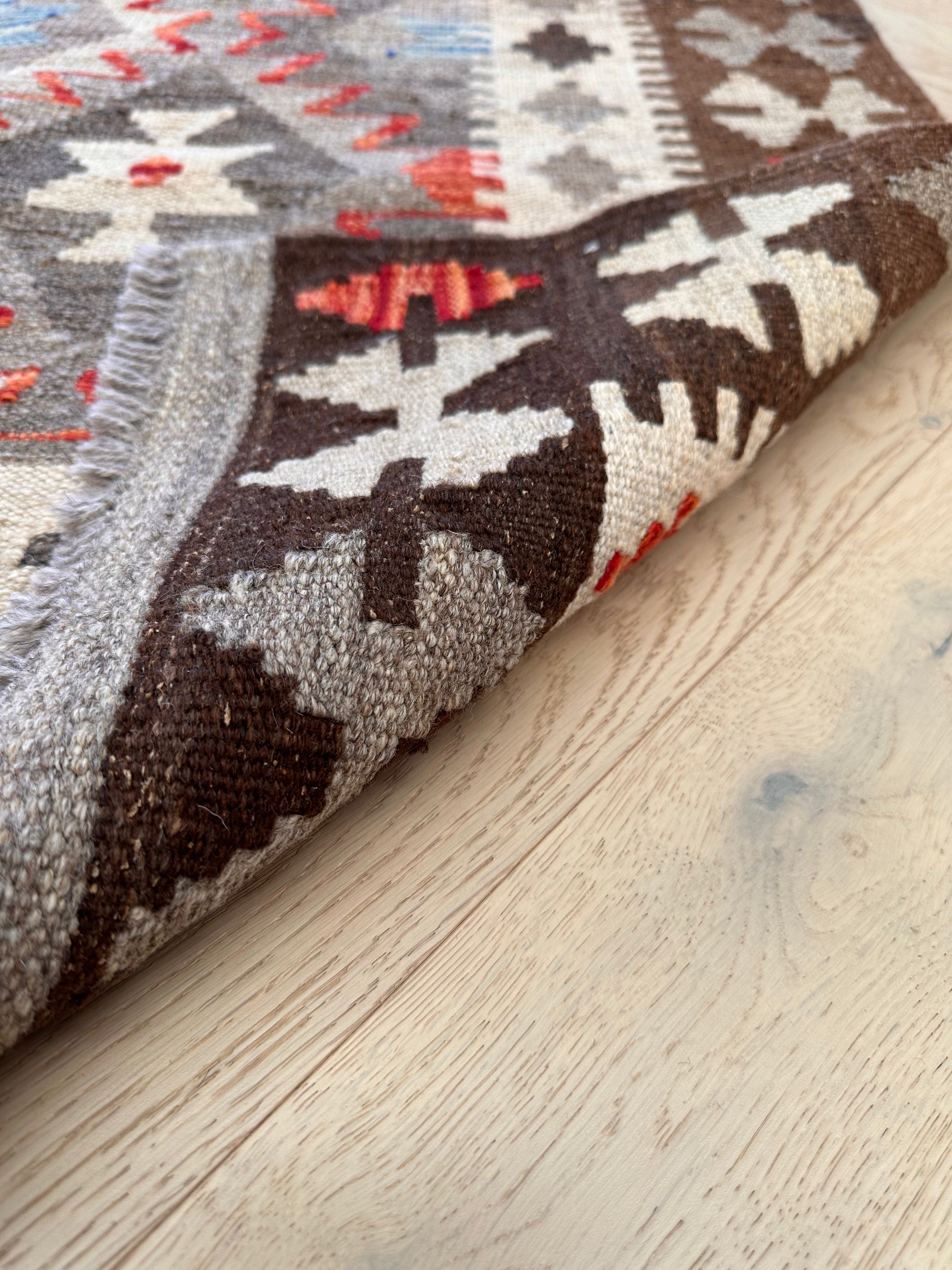 Chobi Afghan Handmade — 1.46 x 0.58