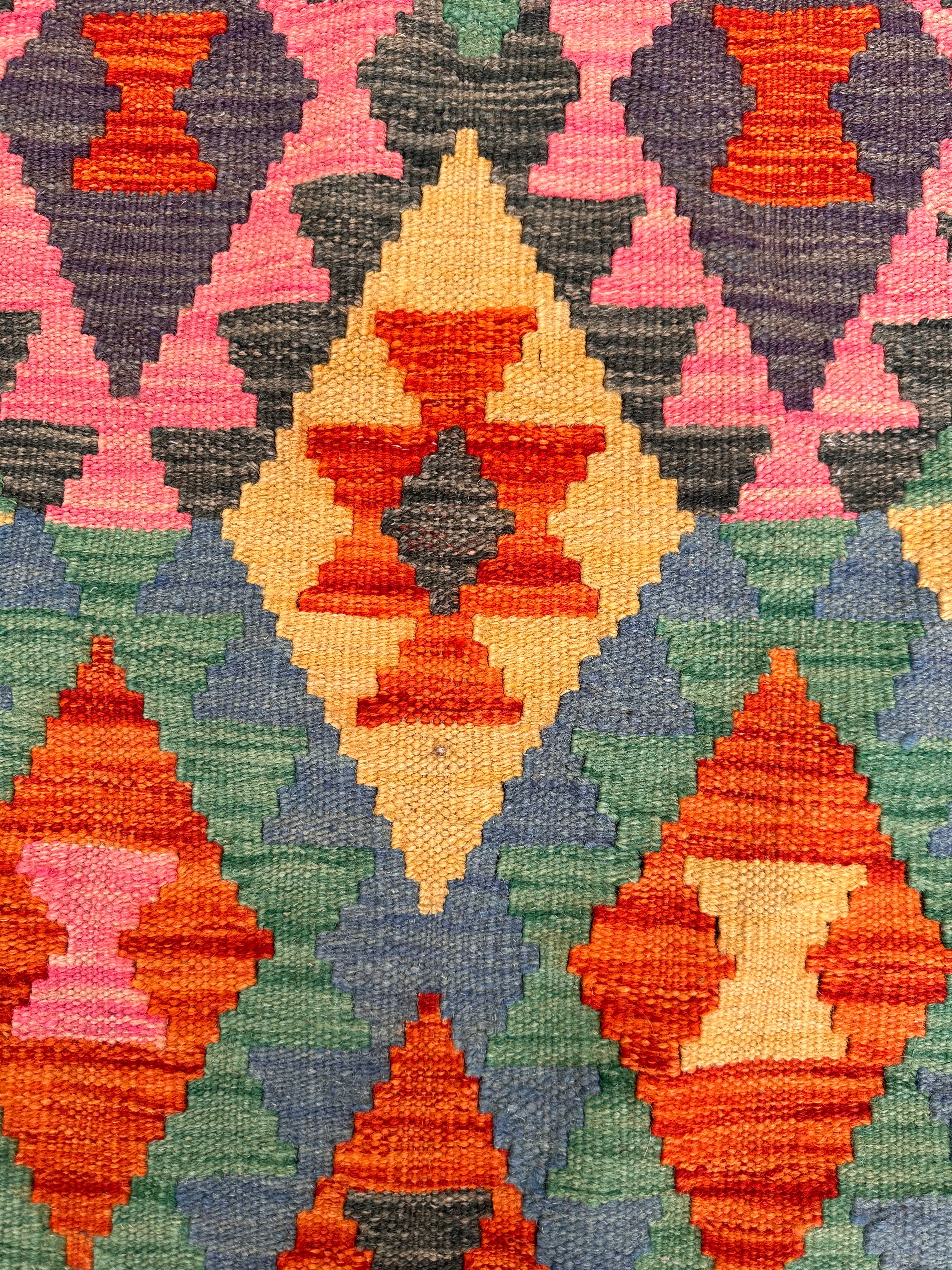 Chobi Afghan Handmade — 1.58 x 0.99