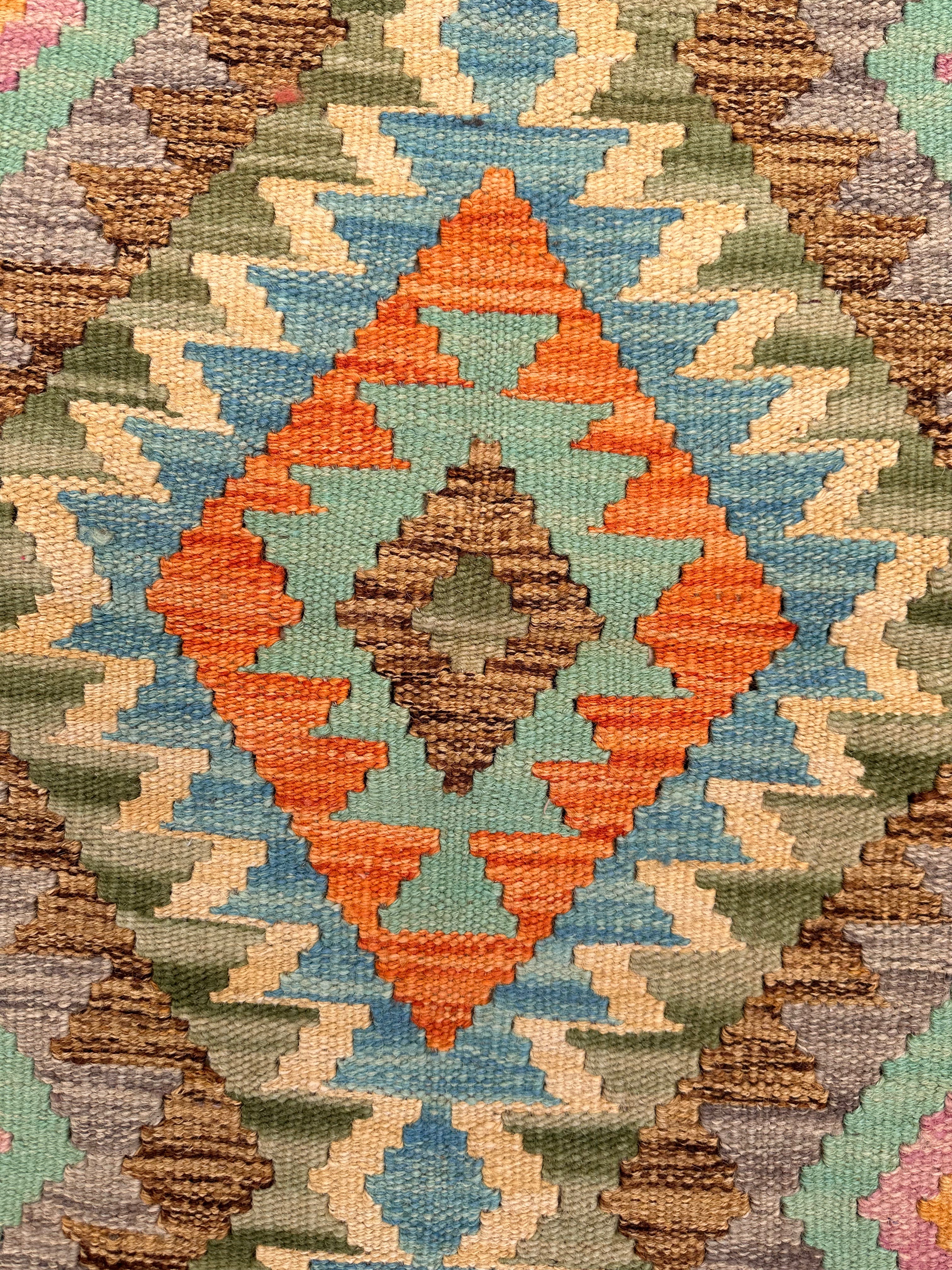 Chobi Afghan Handmade — 1.46 x 1.01