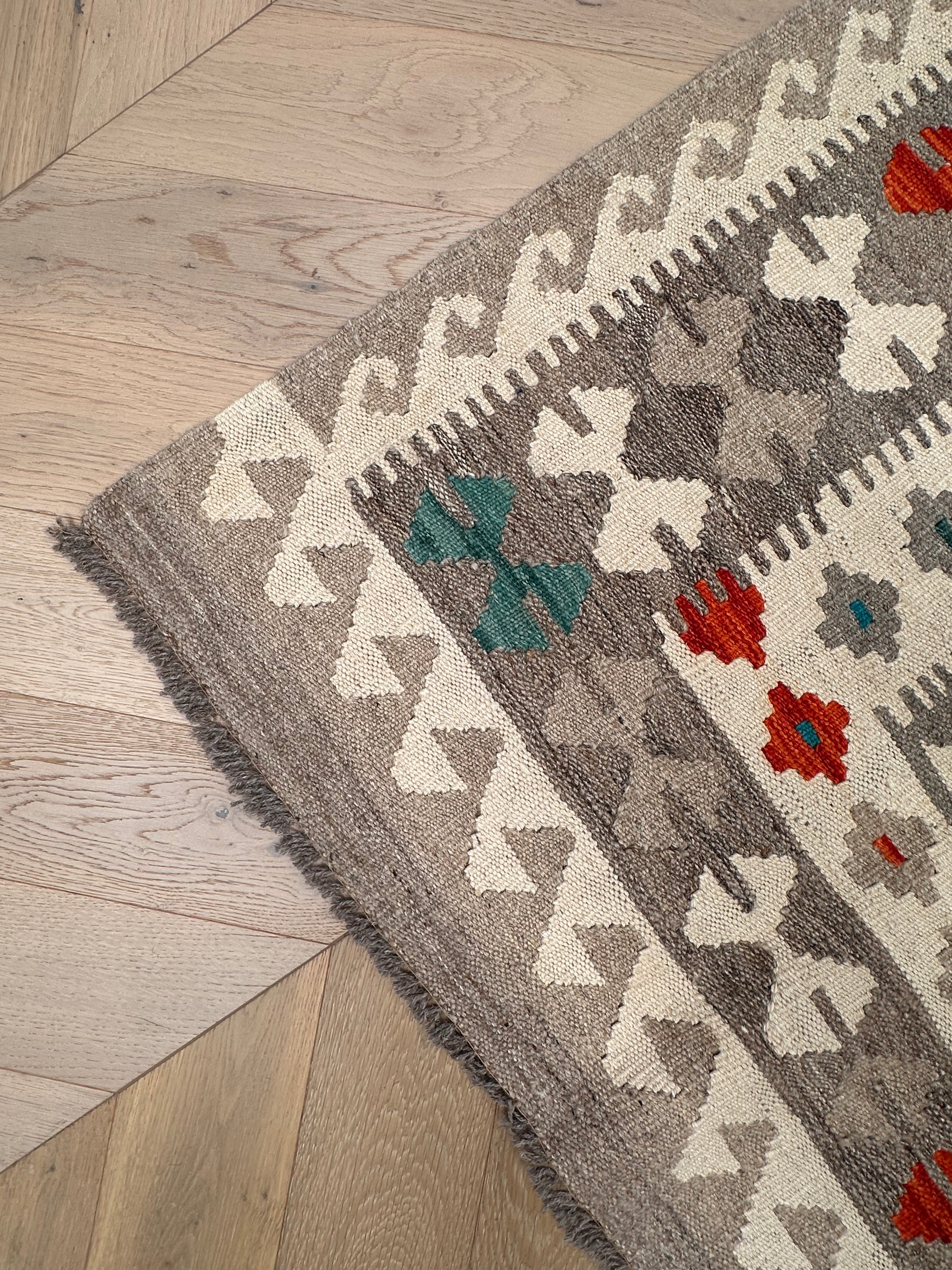 Chobi Afghan Handmade — 3.02 x 2.00
