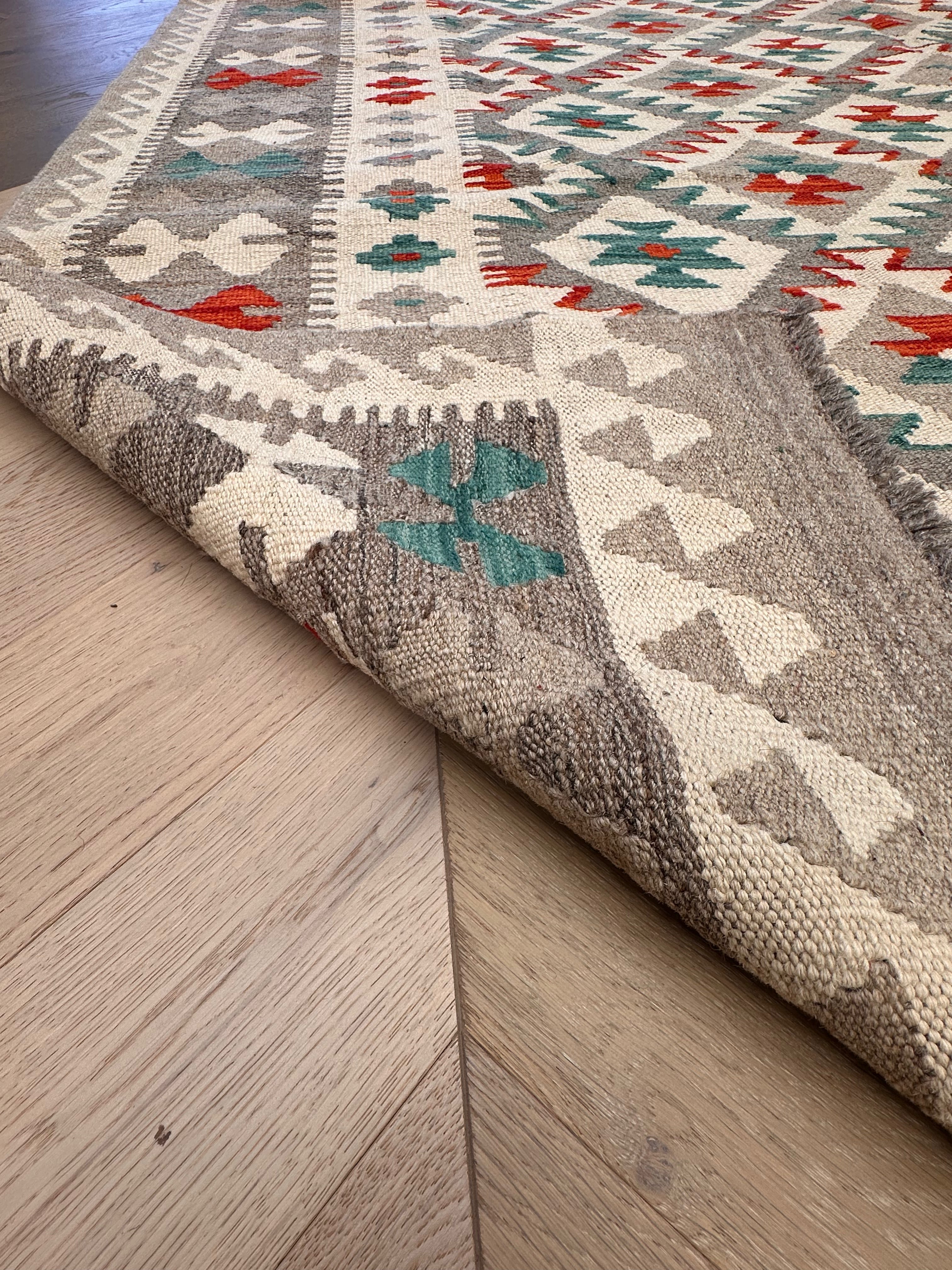 Chobi Afghan Handmade — 3.02 x 2.00