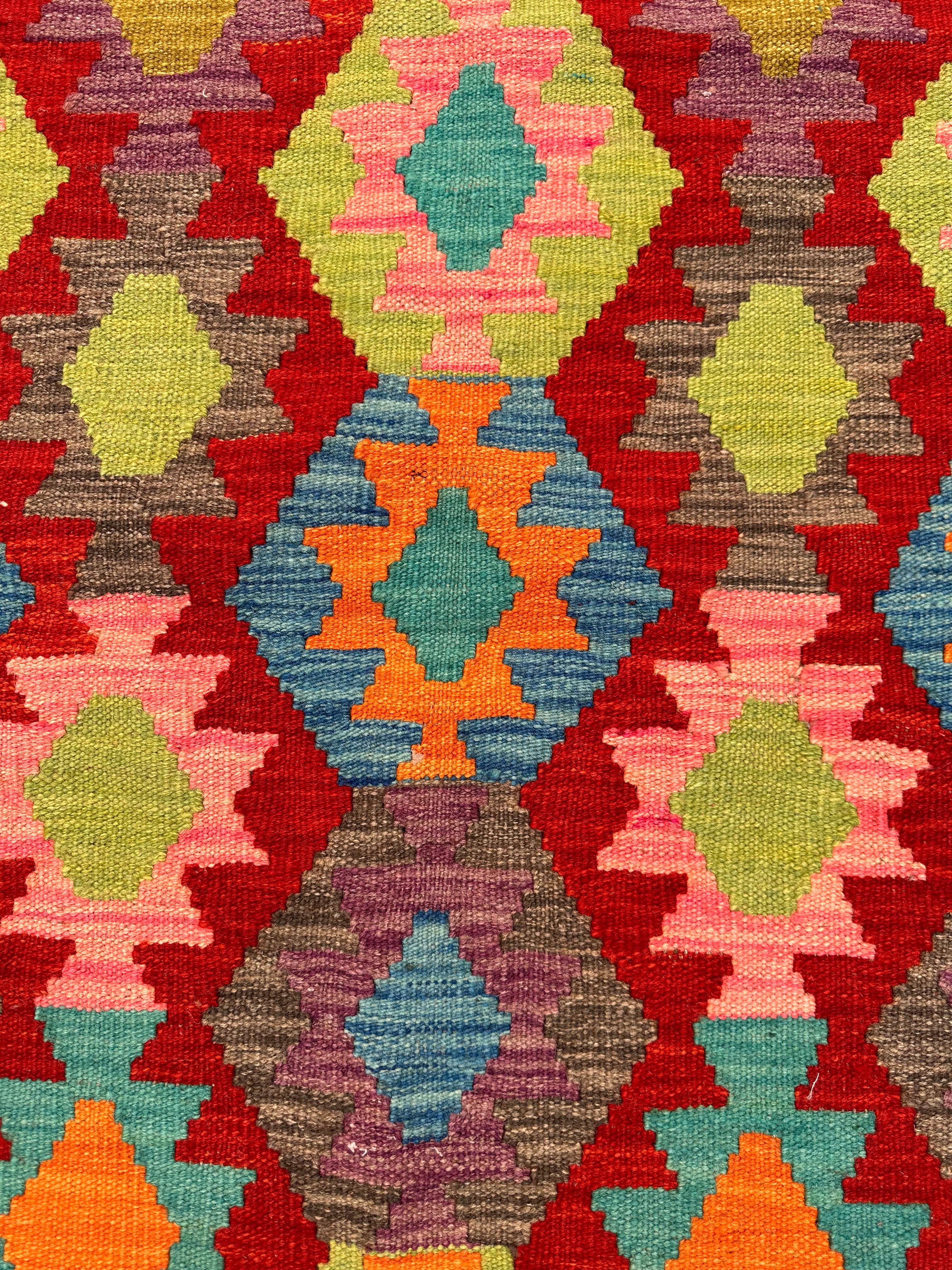 Chobi Afghan Handmade — 1.75 x 1.26