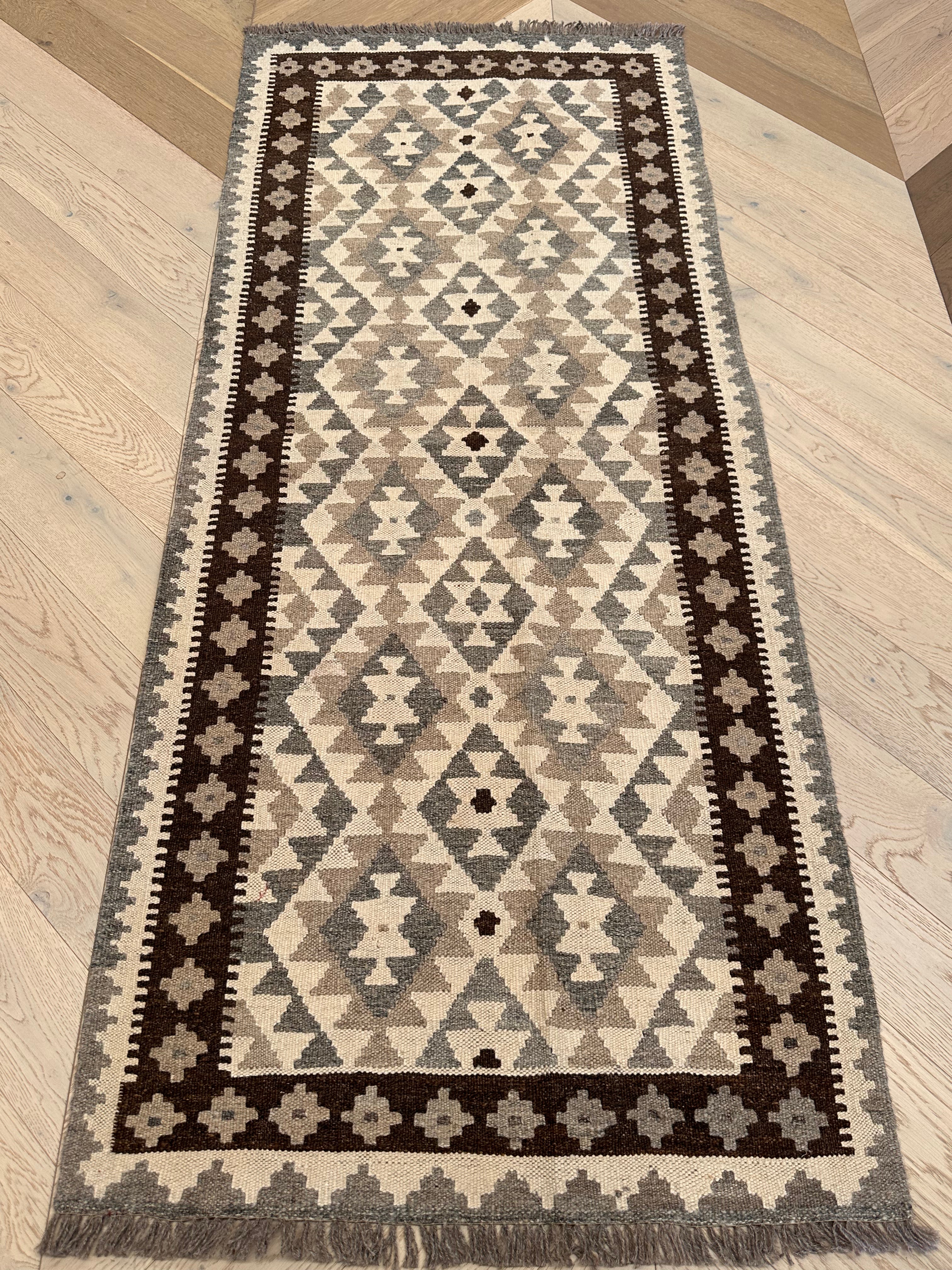 Chobi Afghan Handmade — 1.87 x 0.89