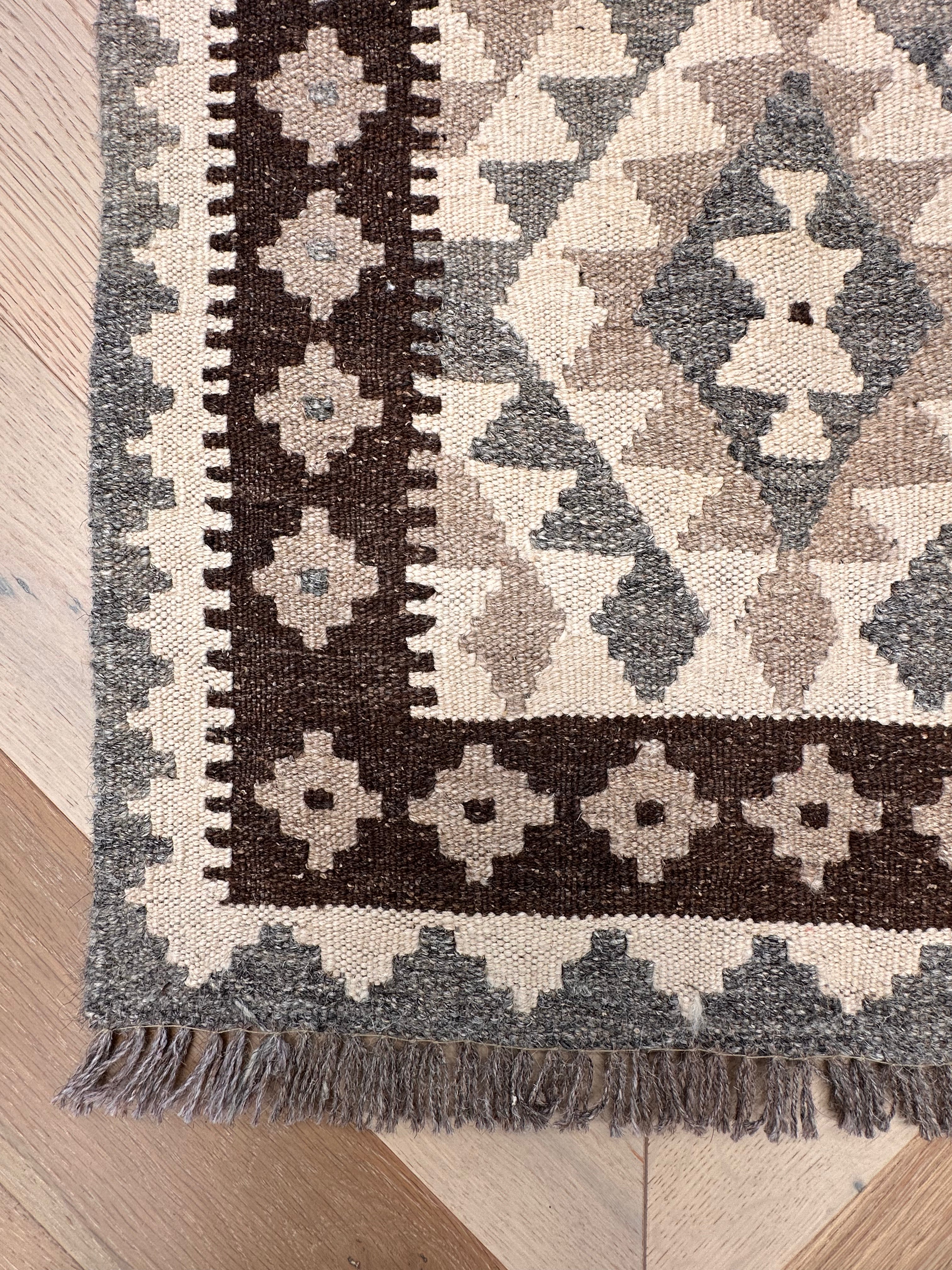Chobi Afghan Handmade — 1.87 x 0.89