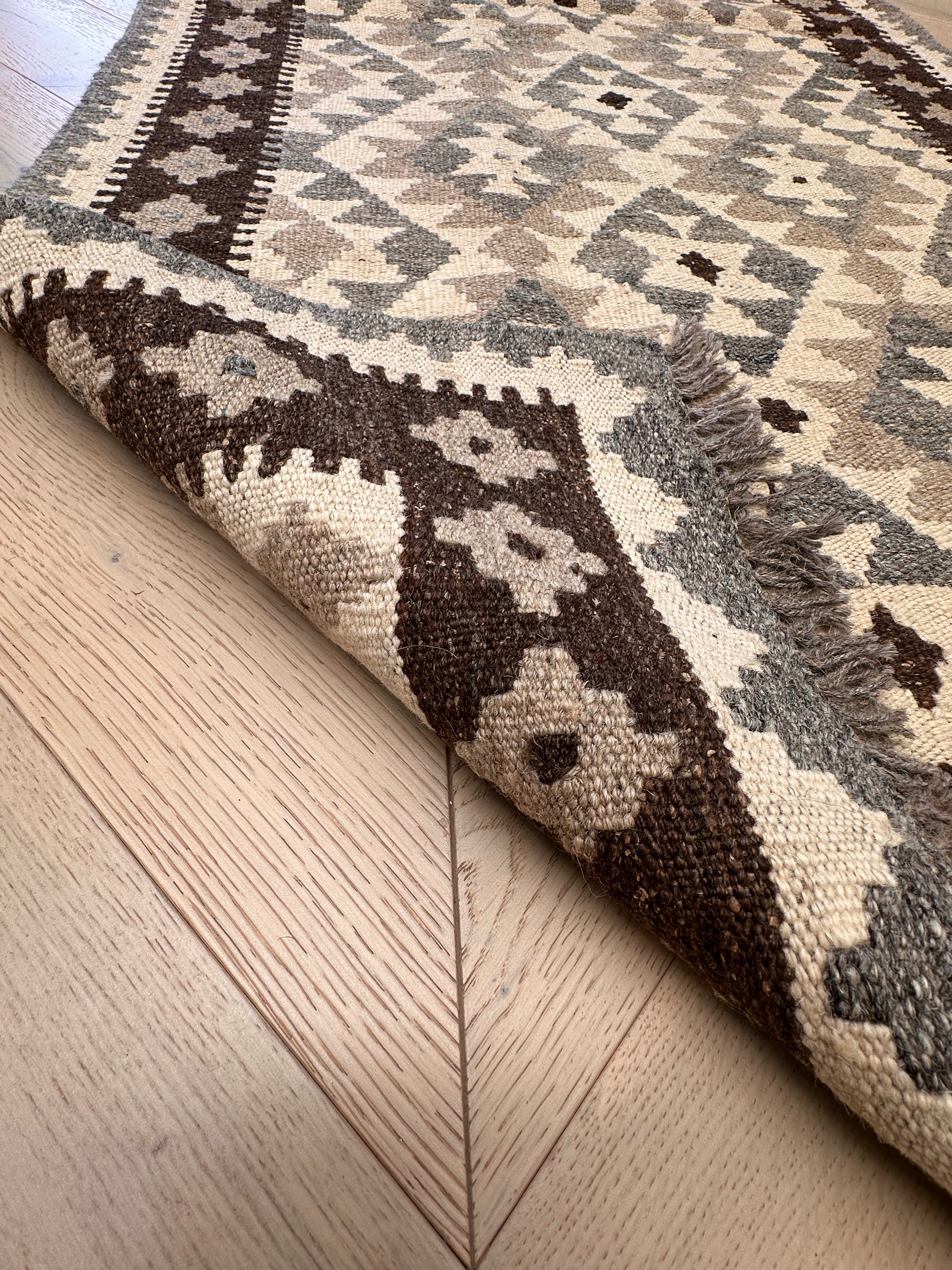 Chobi Afghan Handmade — 1.87 x 0.89