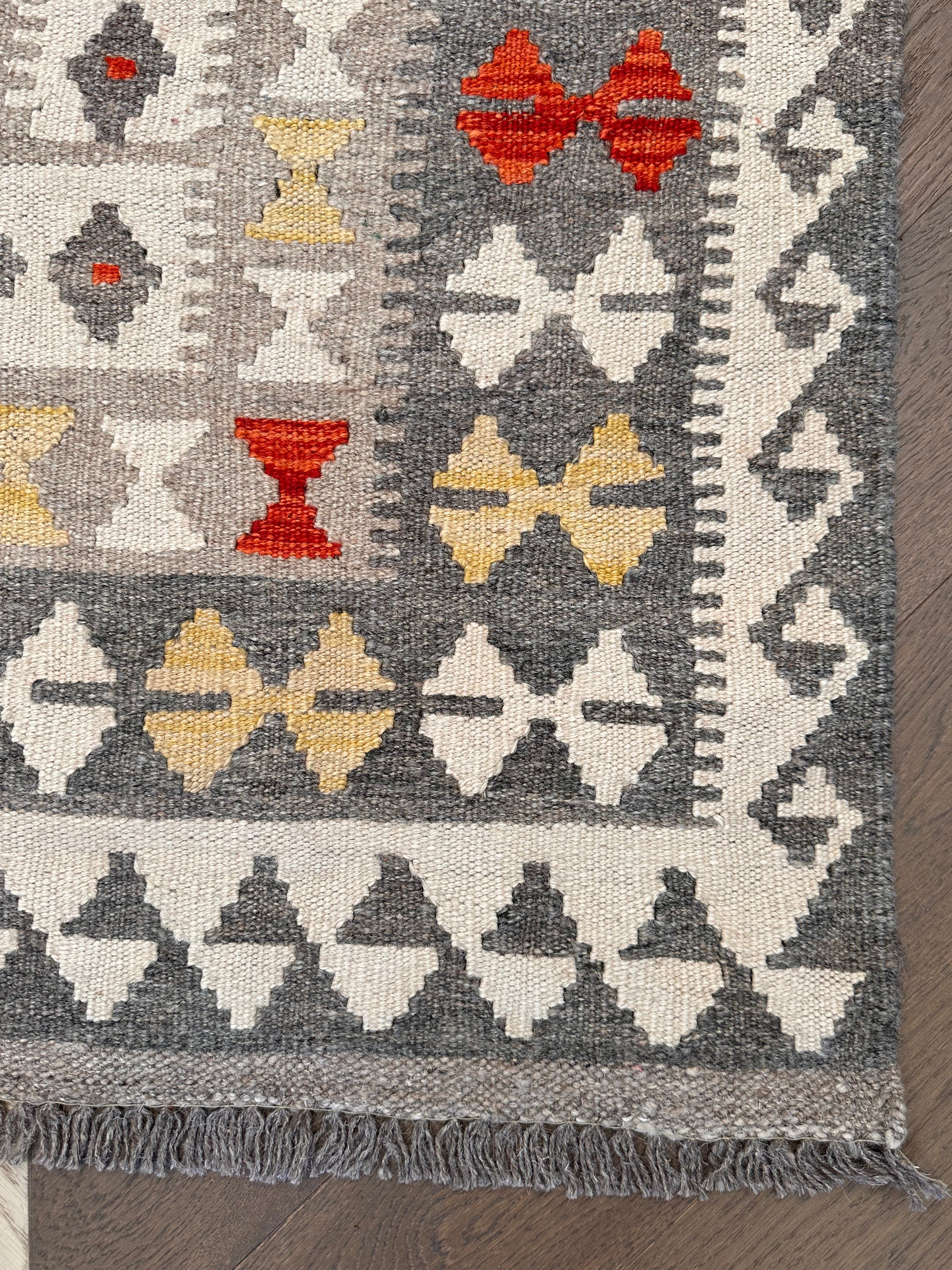 Chobi Afghan Handmade — 2.95 x 2.11