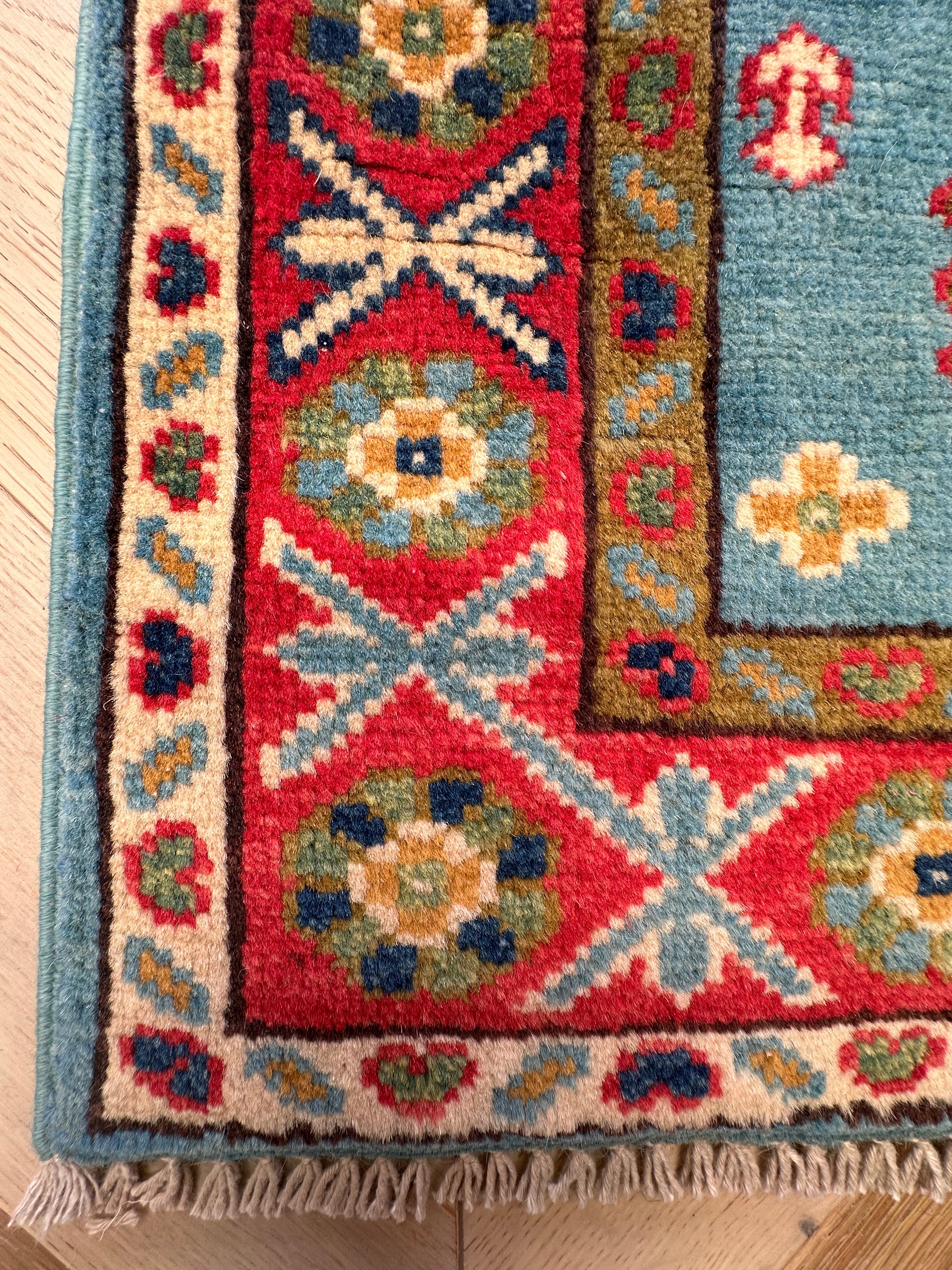 Kazak handmade runner 174x 61cm