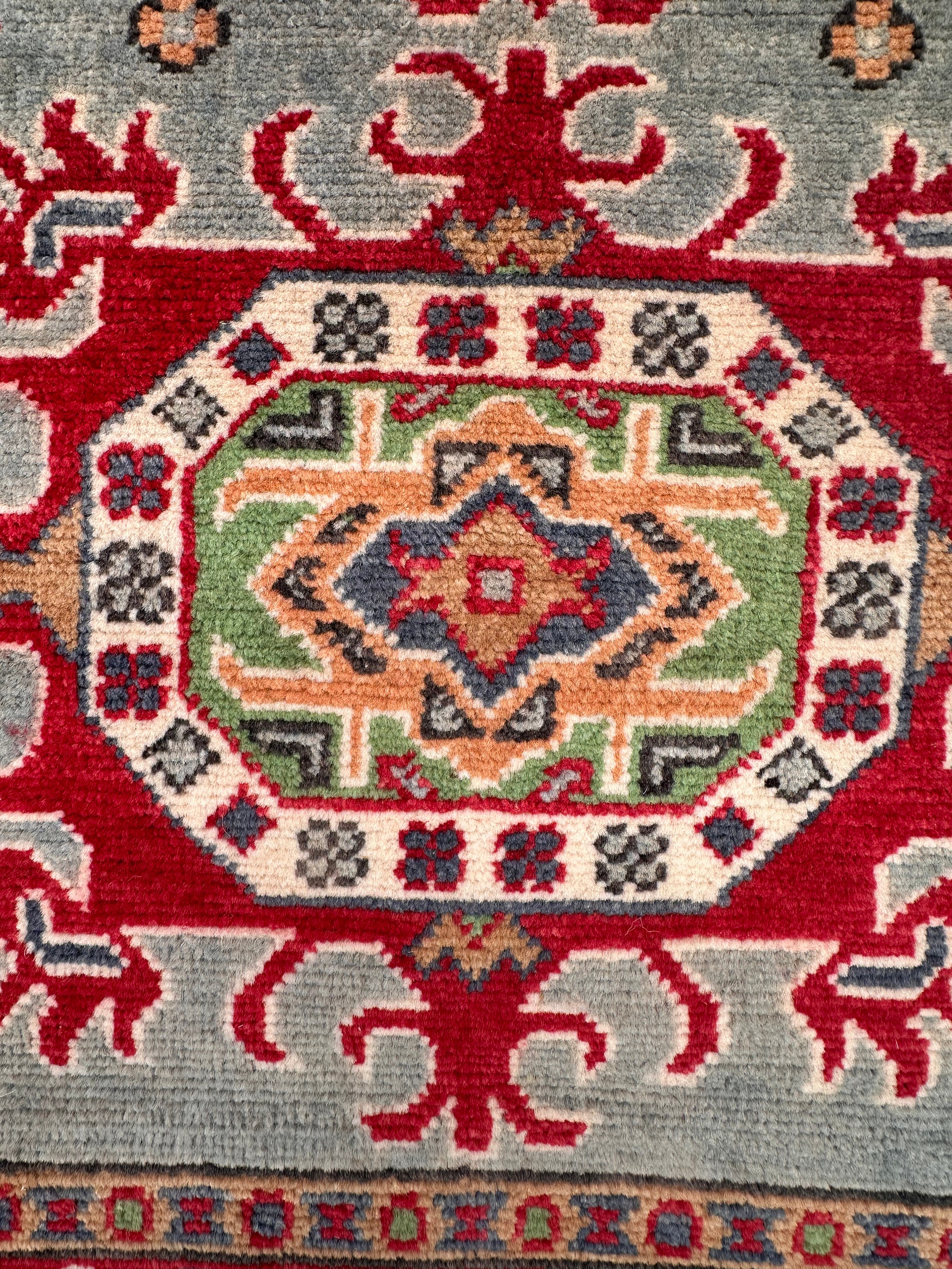 Kazak handmade runner — 3.03 x 0.80