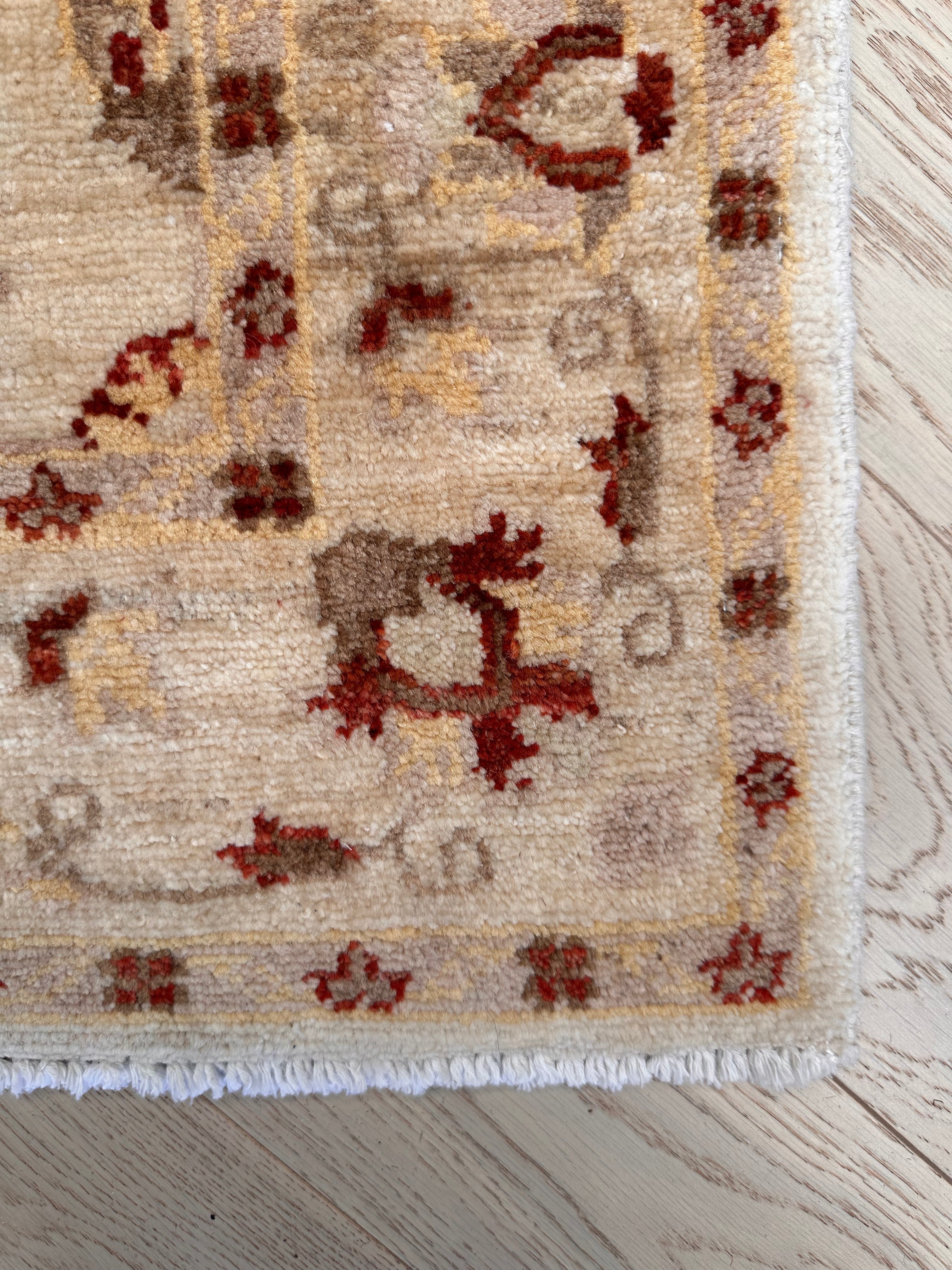 Chobi Afghan Handmade — 2.95 x 0.85