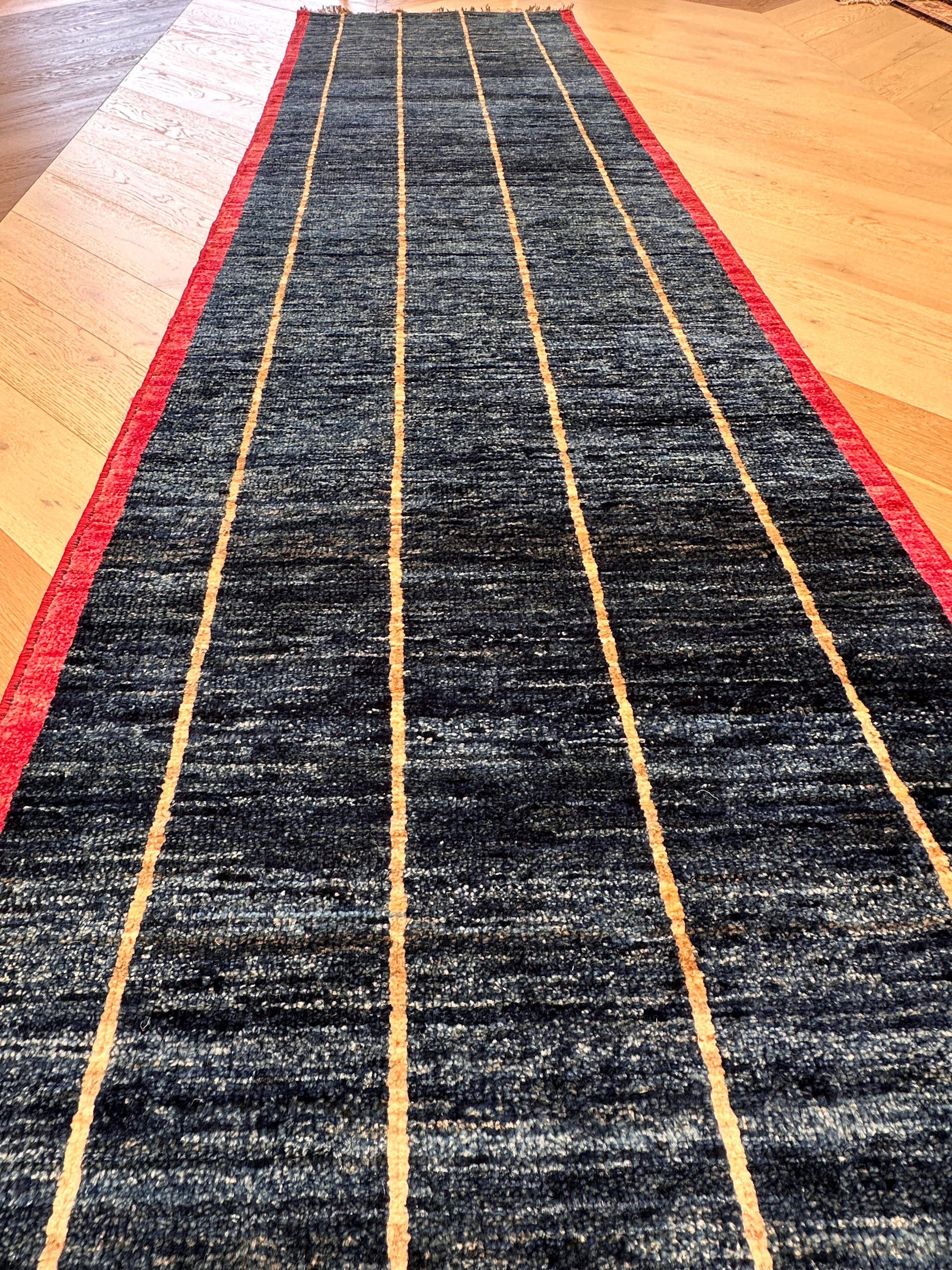 Chobi Afghan Handmade — 2.94 x 0.77