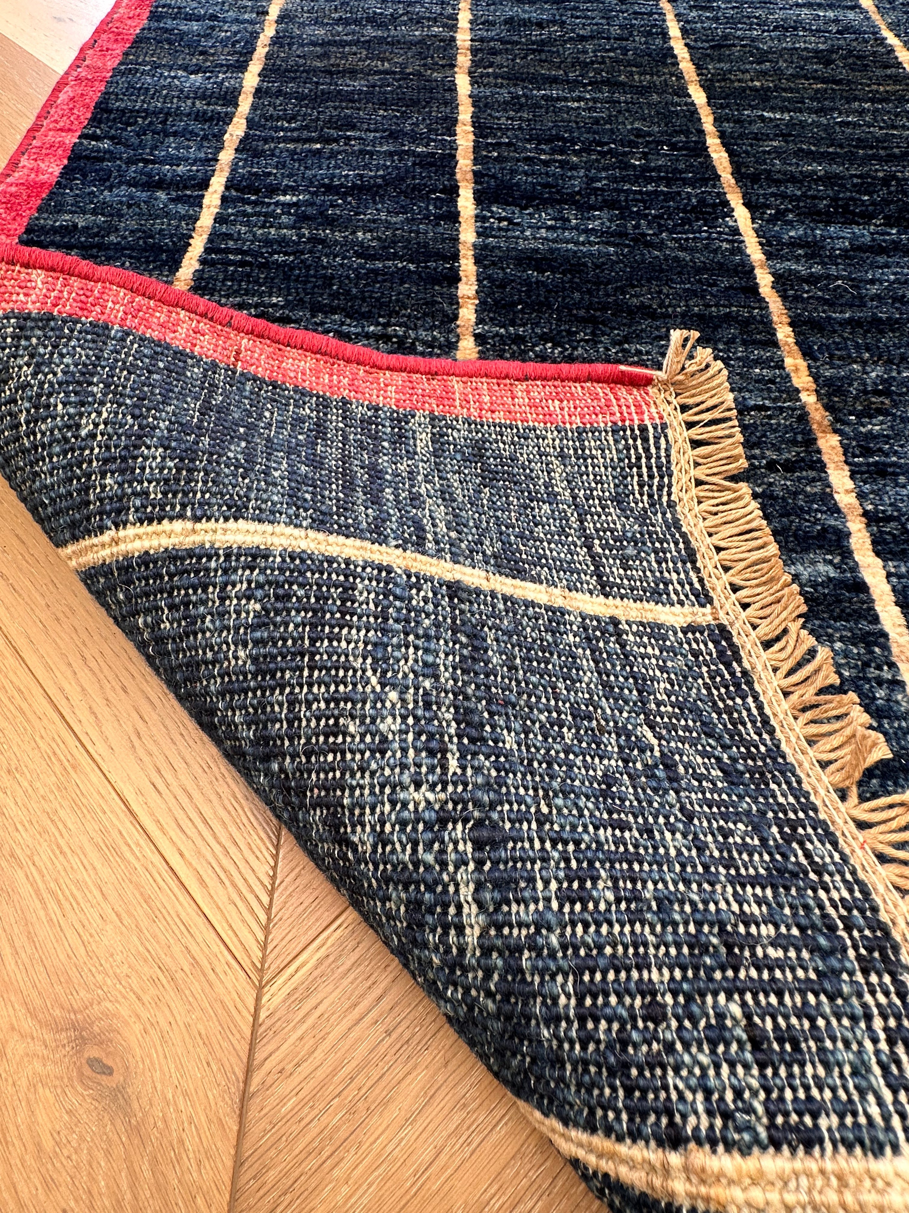 Chobi Afghan Handmade — 2.94 x 0.77