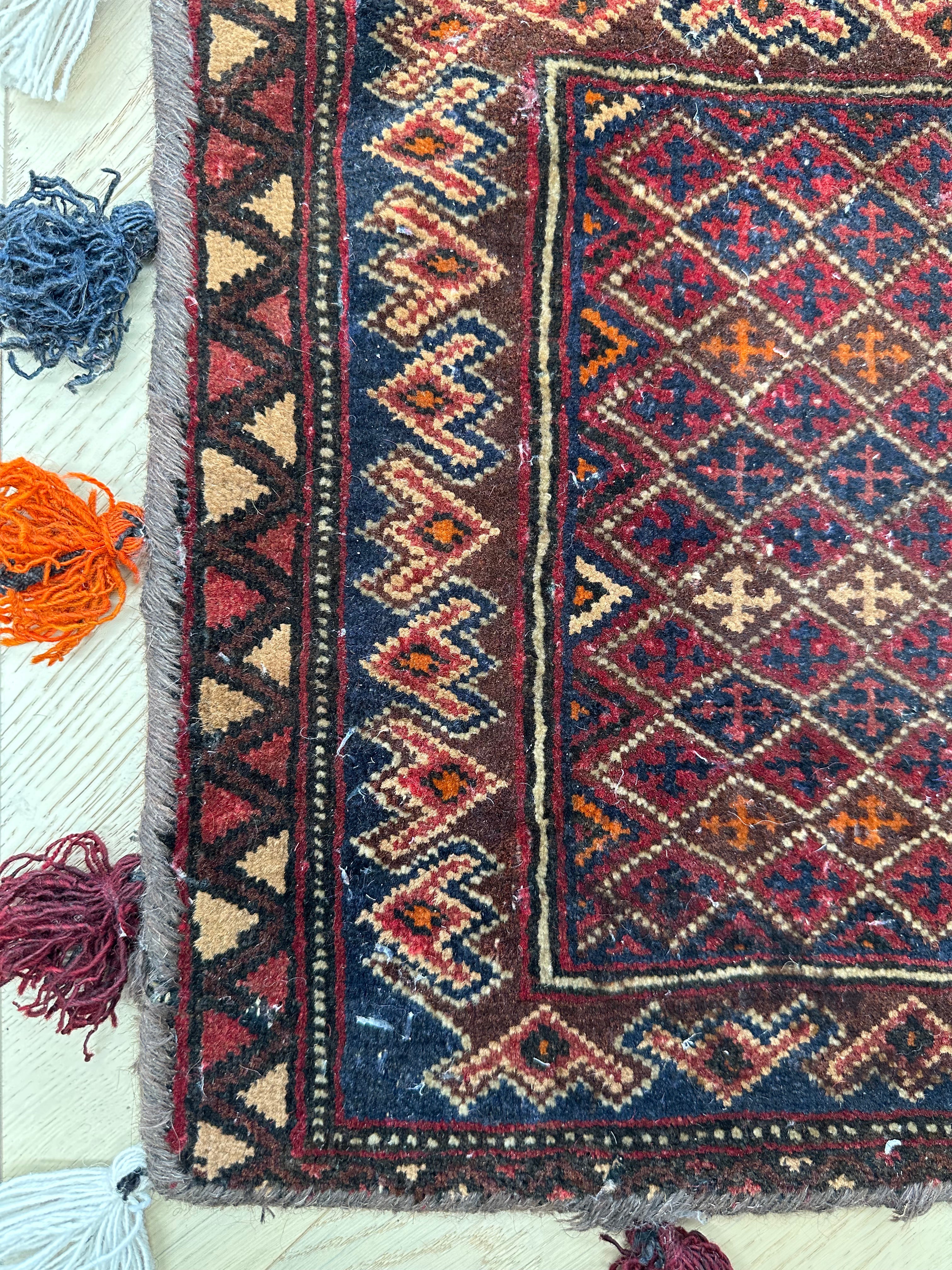 Afghan Handmade — 0.88 x 0.54