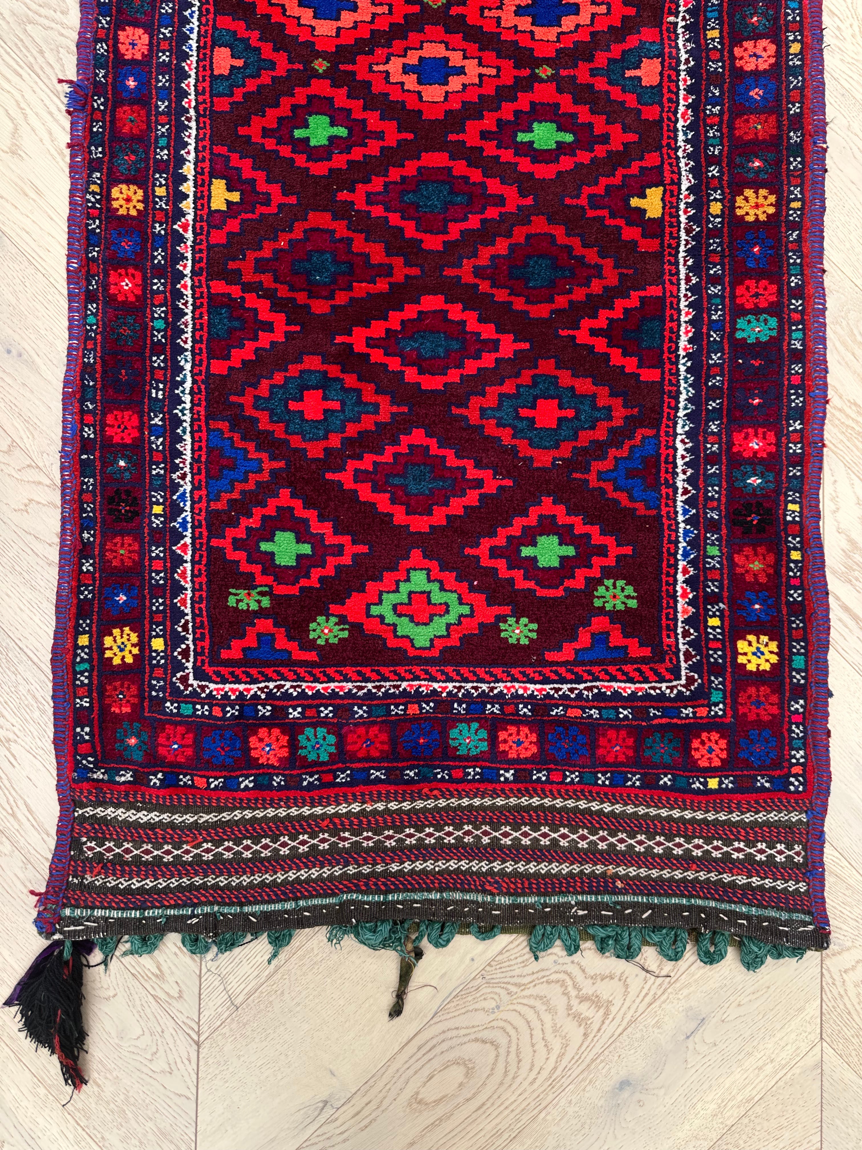 Afghan Handmade — 1.24 x 0.70