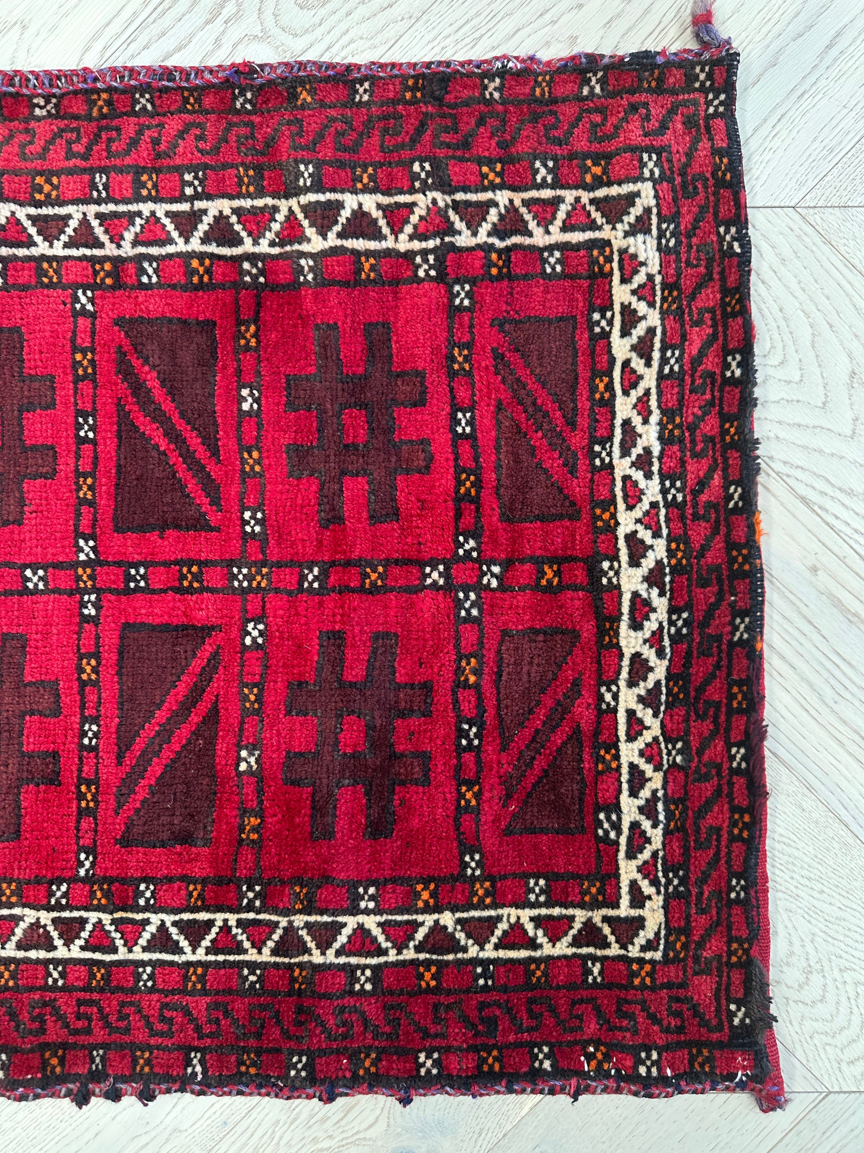 Afghan Handmade — 1.20 x 0.64