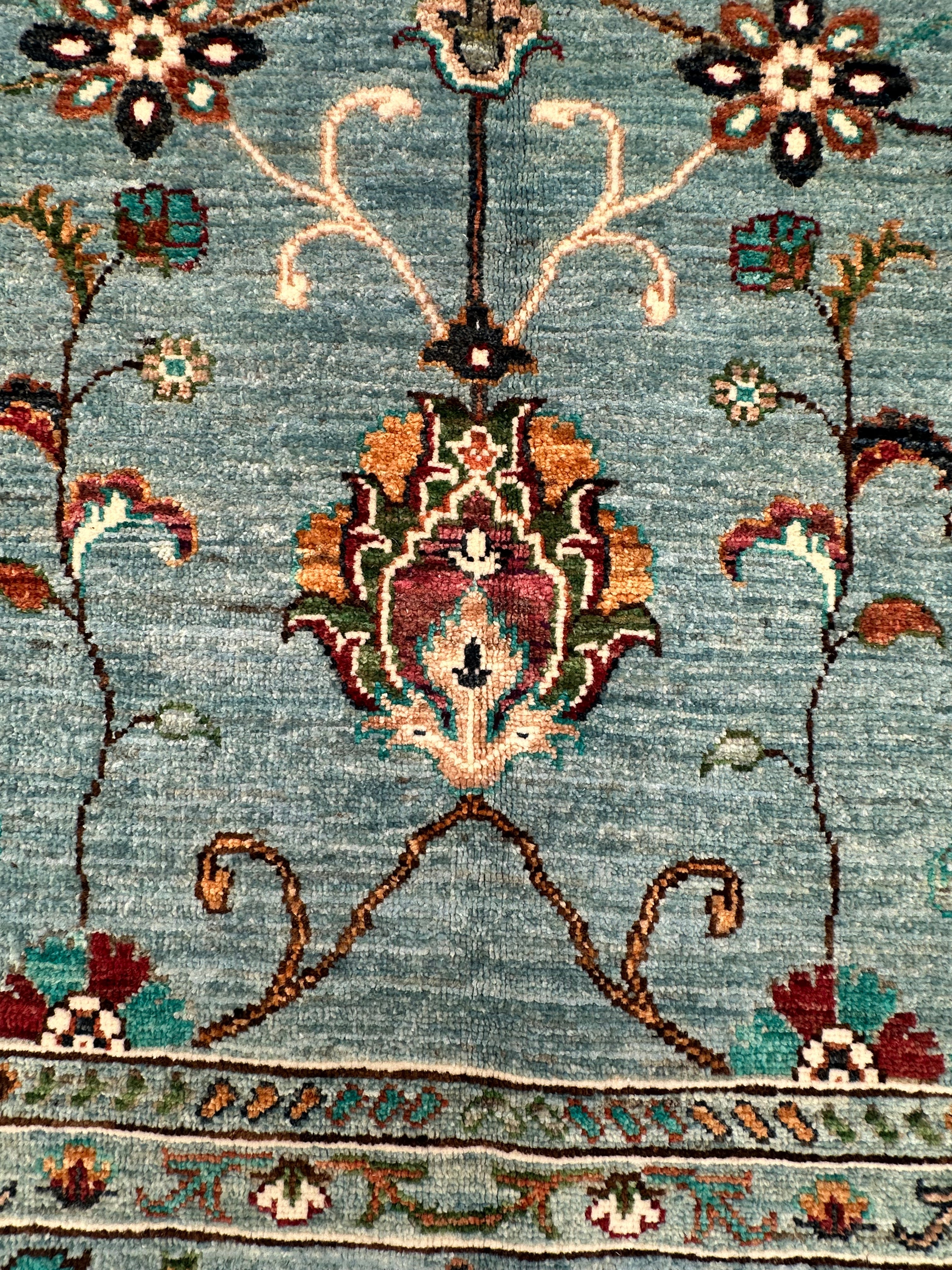 Afghan handmade rug Chobi.Size:308x204 cm