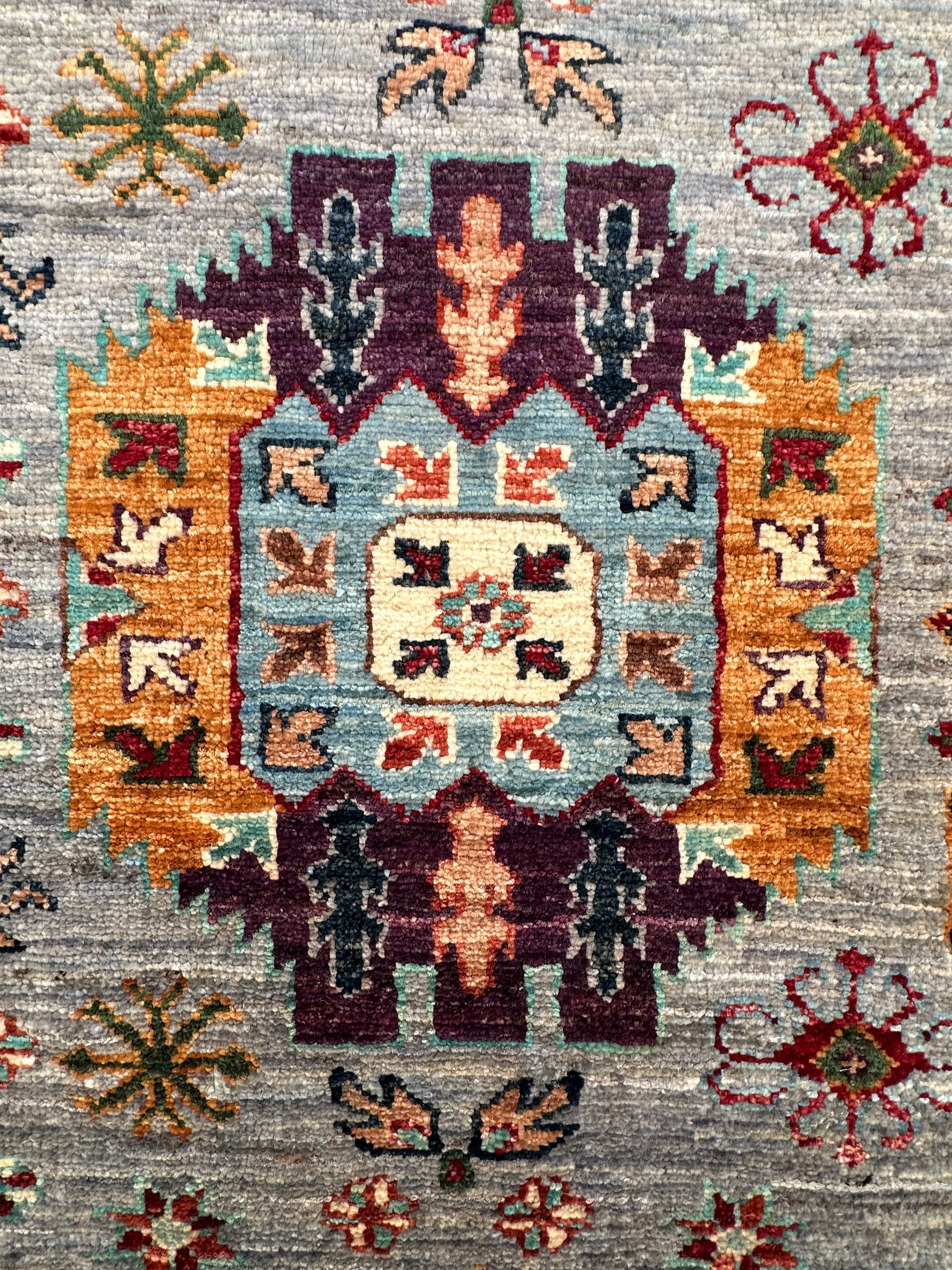Chobi Afghan Handmade — 2.96 x 2.00