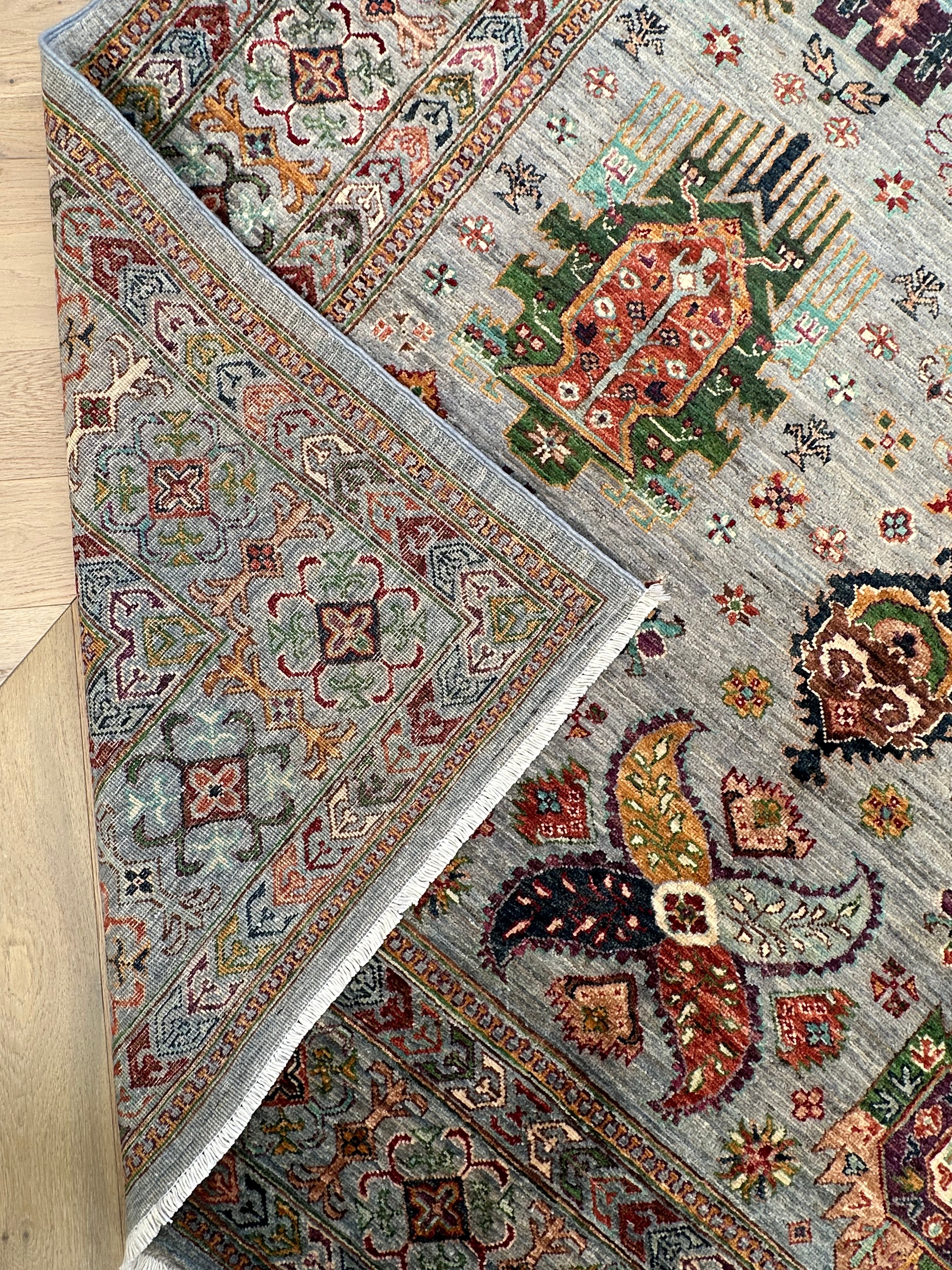 Chobi Afghan Handmade — 2.96 x 2.00
