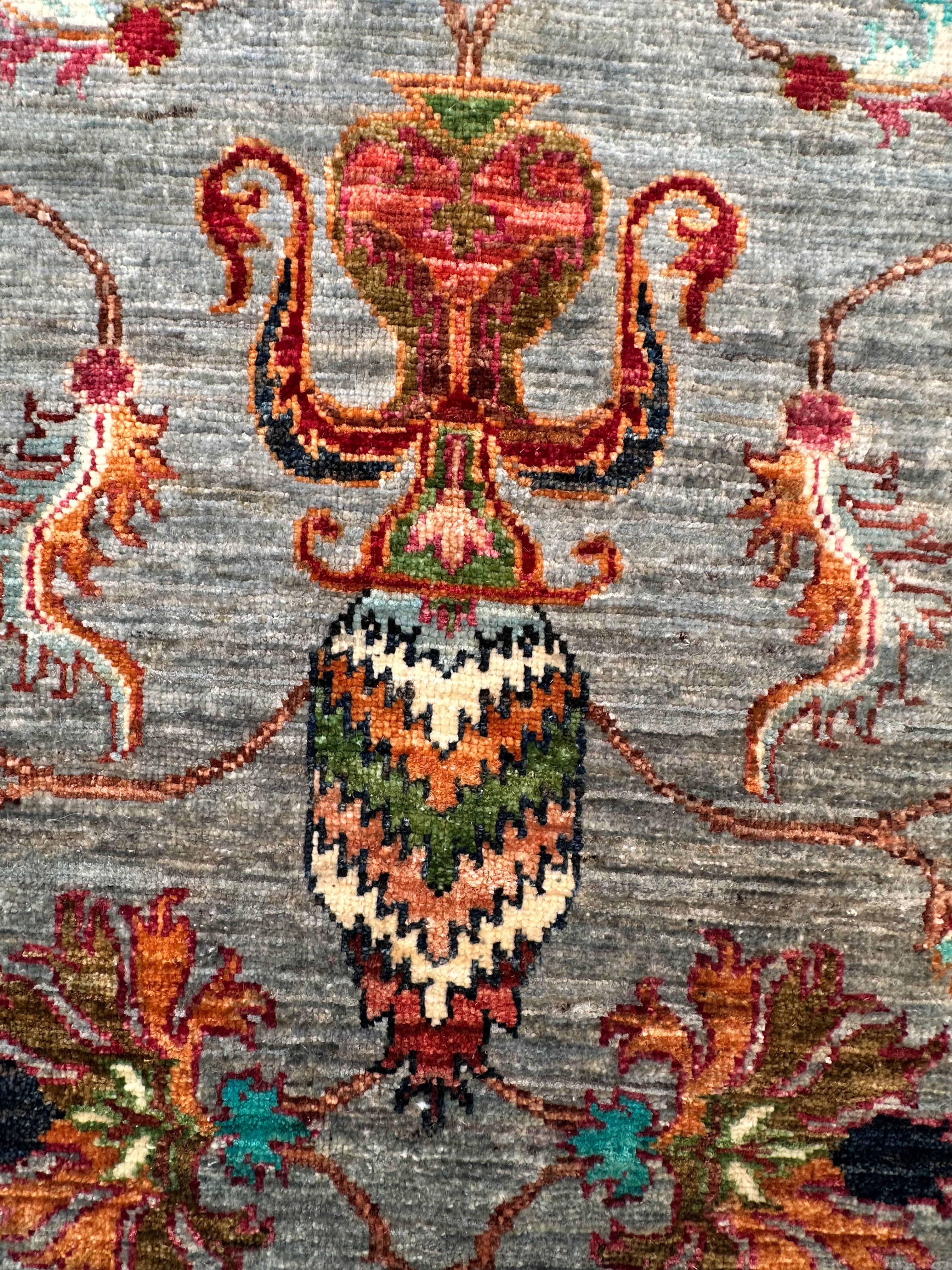 Afghan handmade rug,Chobi. Size:302x202 cm