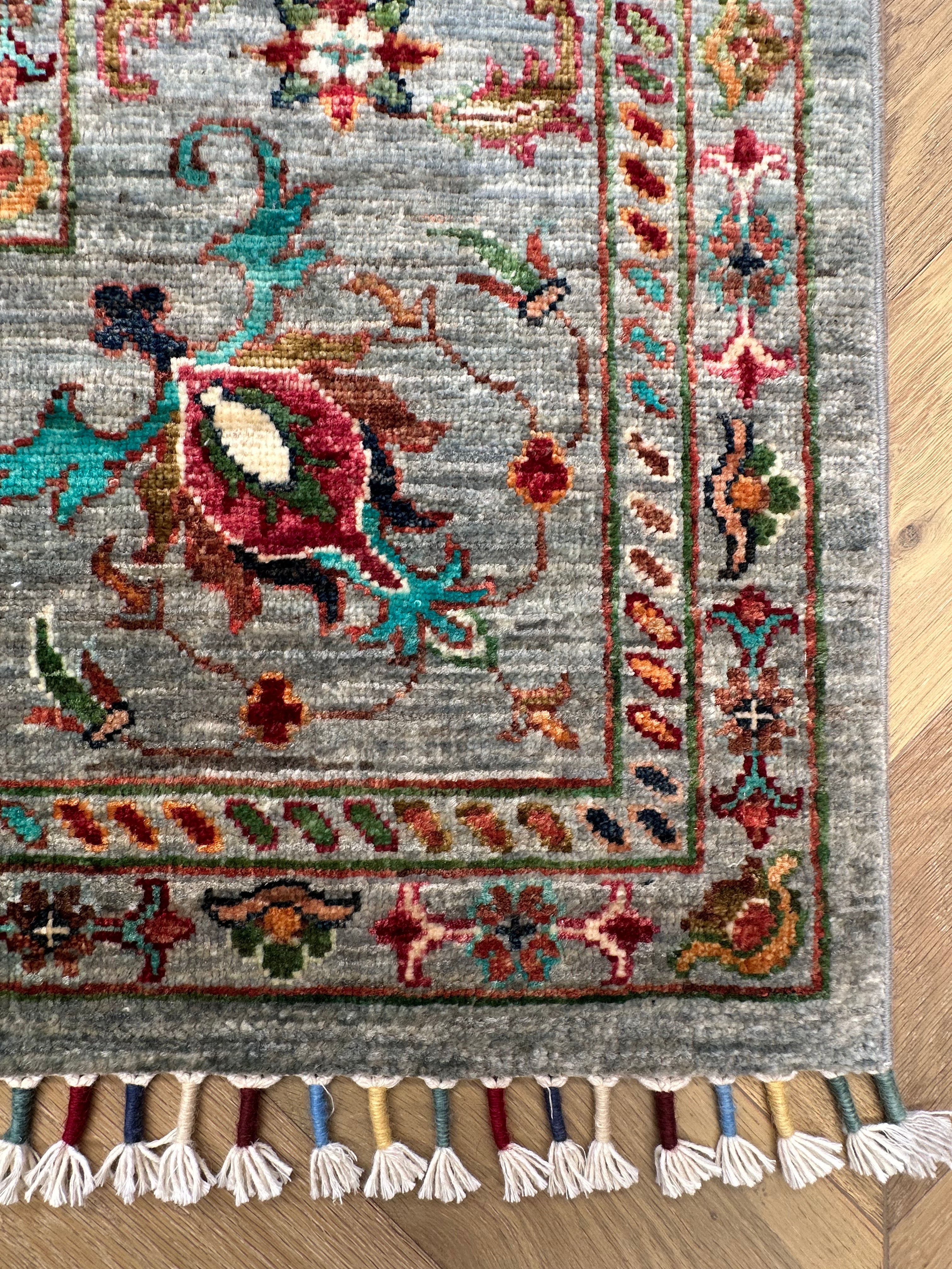 Chobi Afghan Handmade — 3.02 x 2.02