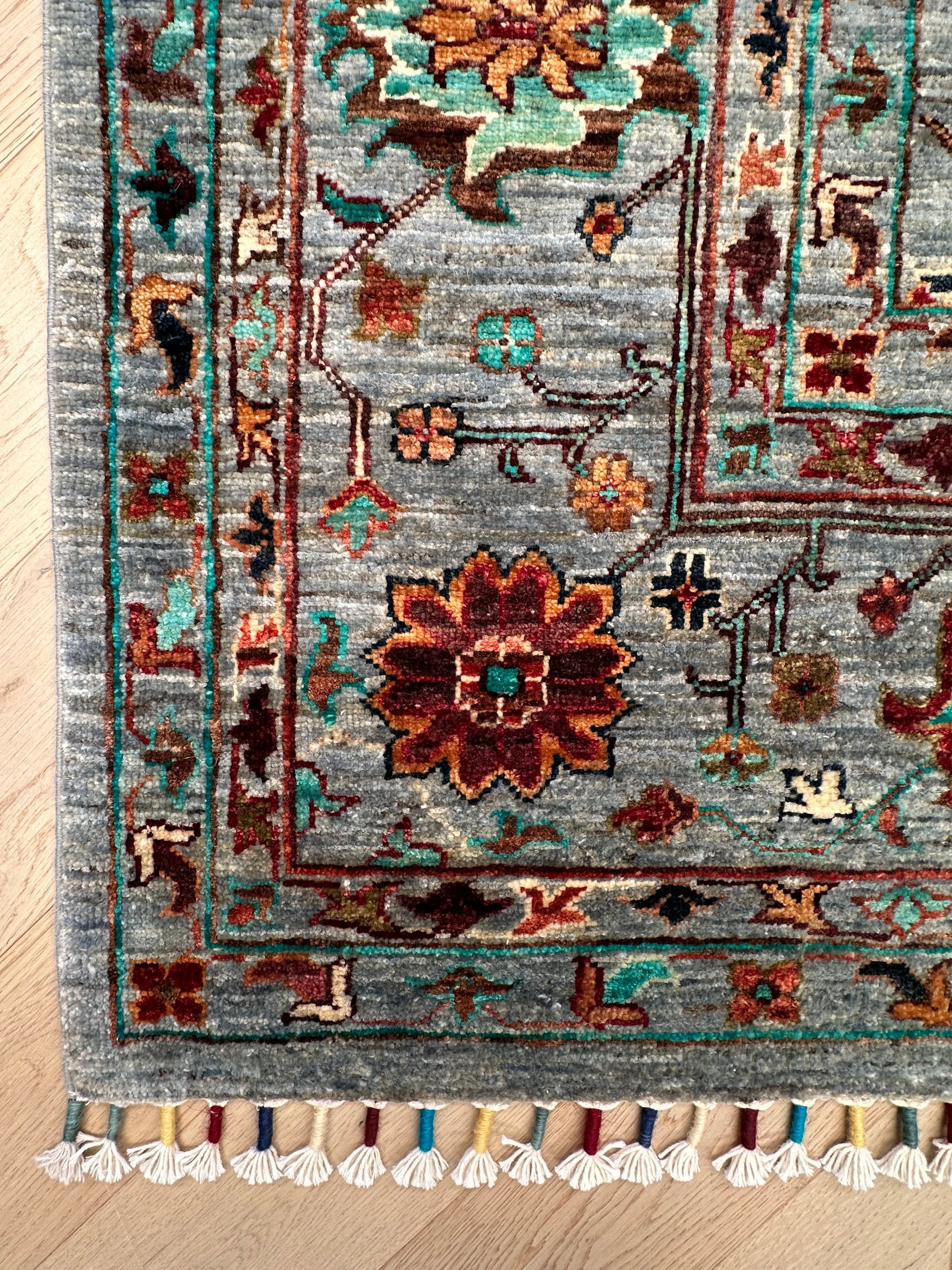 Chobi Afghan Handmade — 3.06 x 2.12